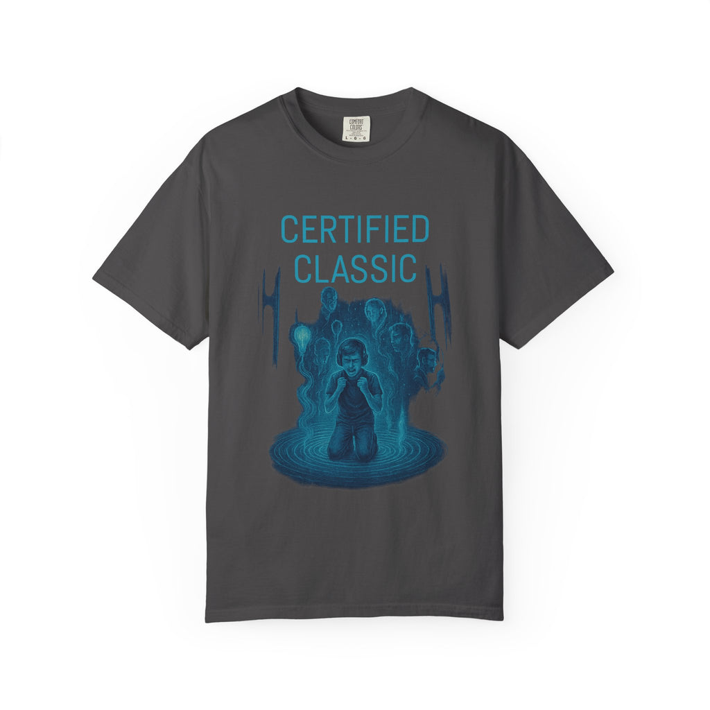 PRB Certified Classic T-Shirt – Retro Sci‑Fi Graphic Tee by Power Runs Black