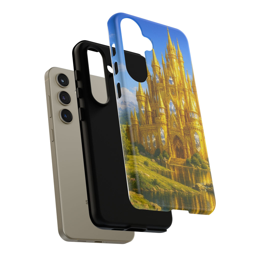 PRB Golden Castle iPhone Case | Fantasy Palace Phone Case by Printify