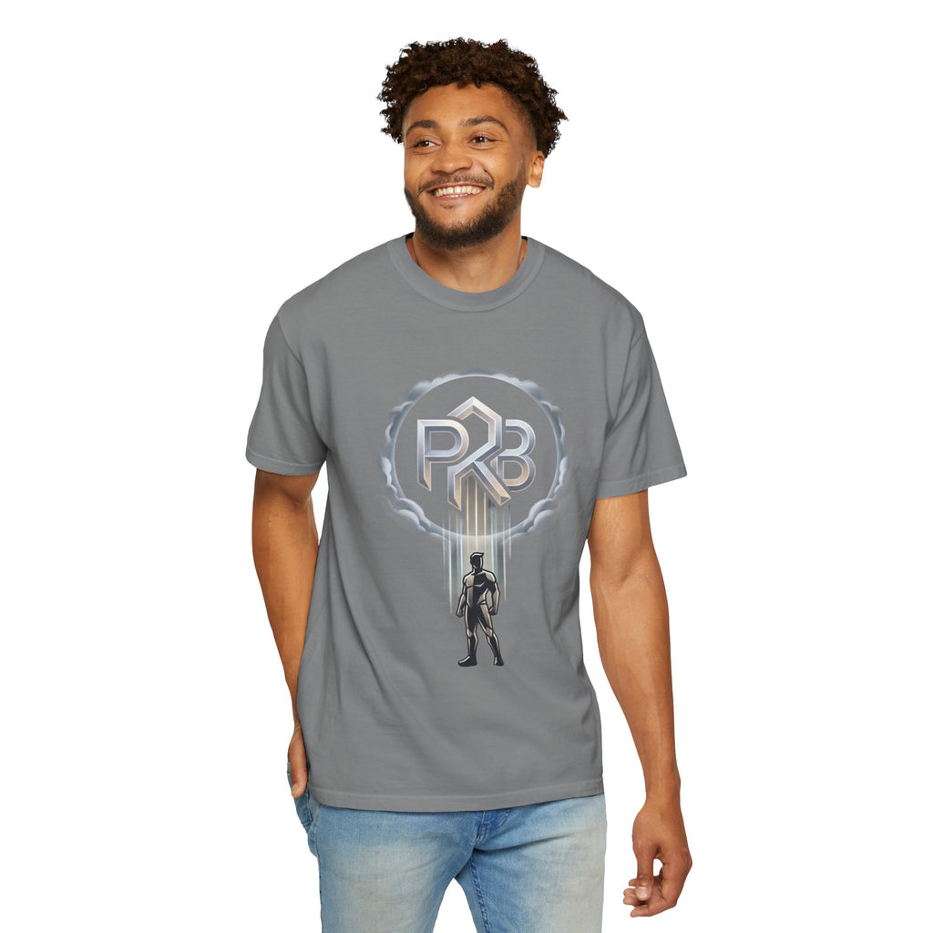 PRB Warrior Emblem Graphic Tee | Vintage Logo Shirt for Gamers & Fantasy Fans by Printify
