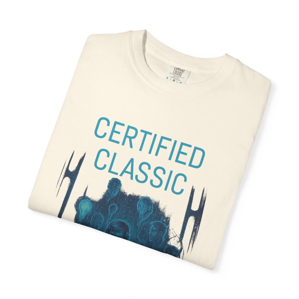 PRB Certified Classic T-Shirt – Retro Sci‑Fi Graphic Tee by Power Runs Black