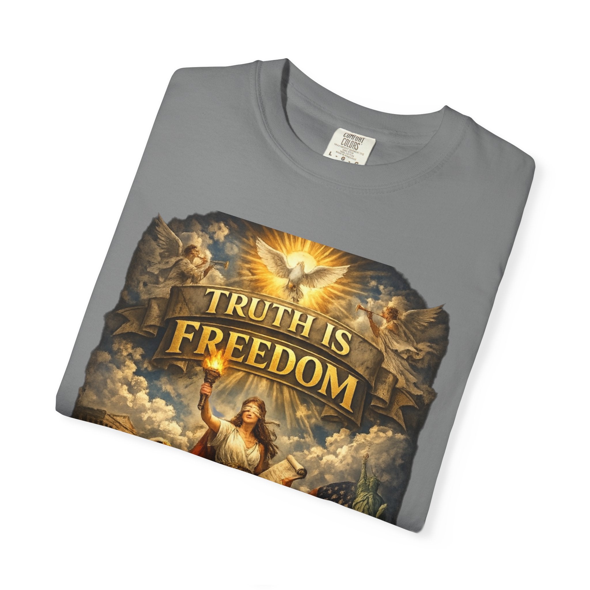 PRB Truth Is Freedom Graphic T-Shirt by Power Runs Black