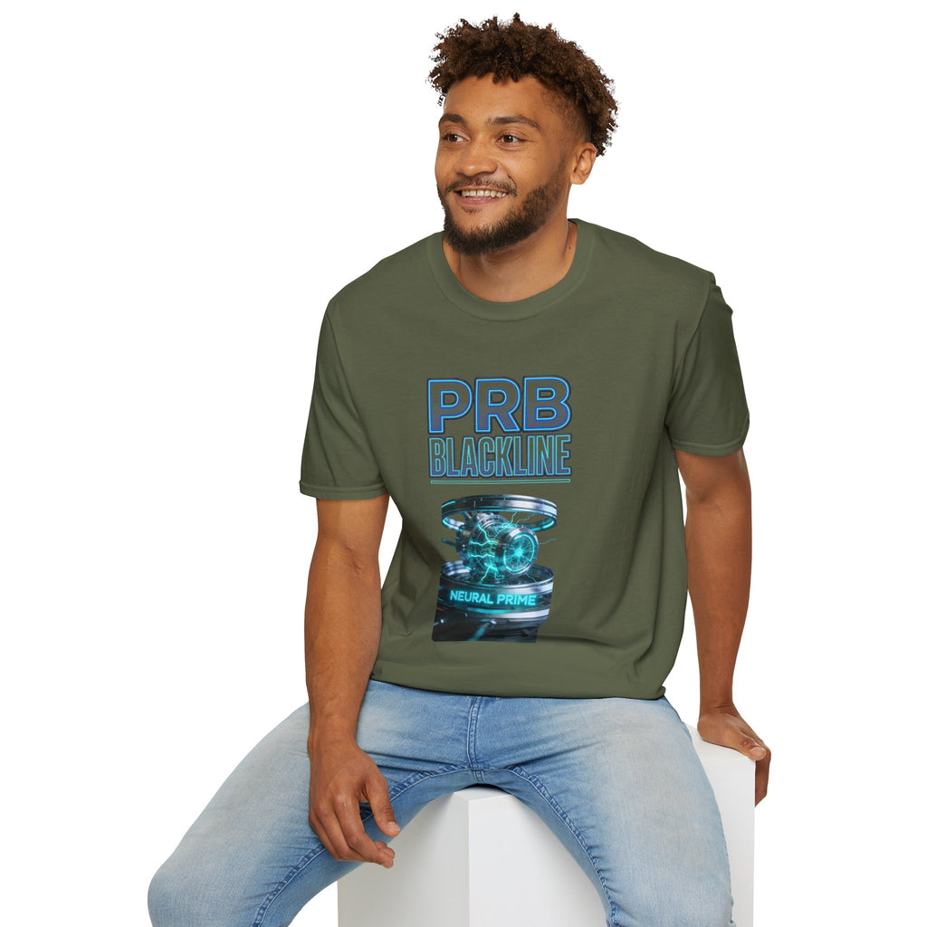 PRB Blackline Neural Prime Graphic T-Shirt by Power Runs Black