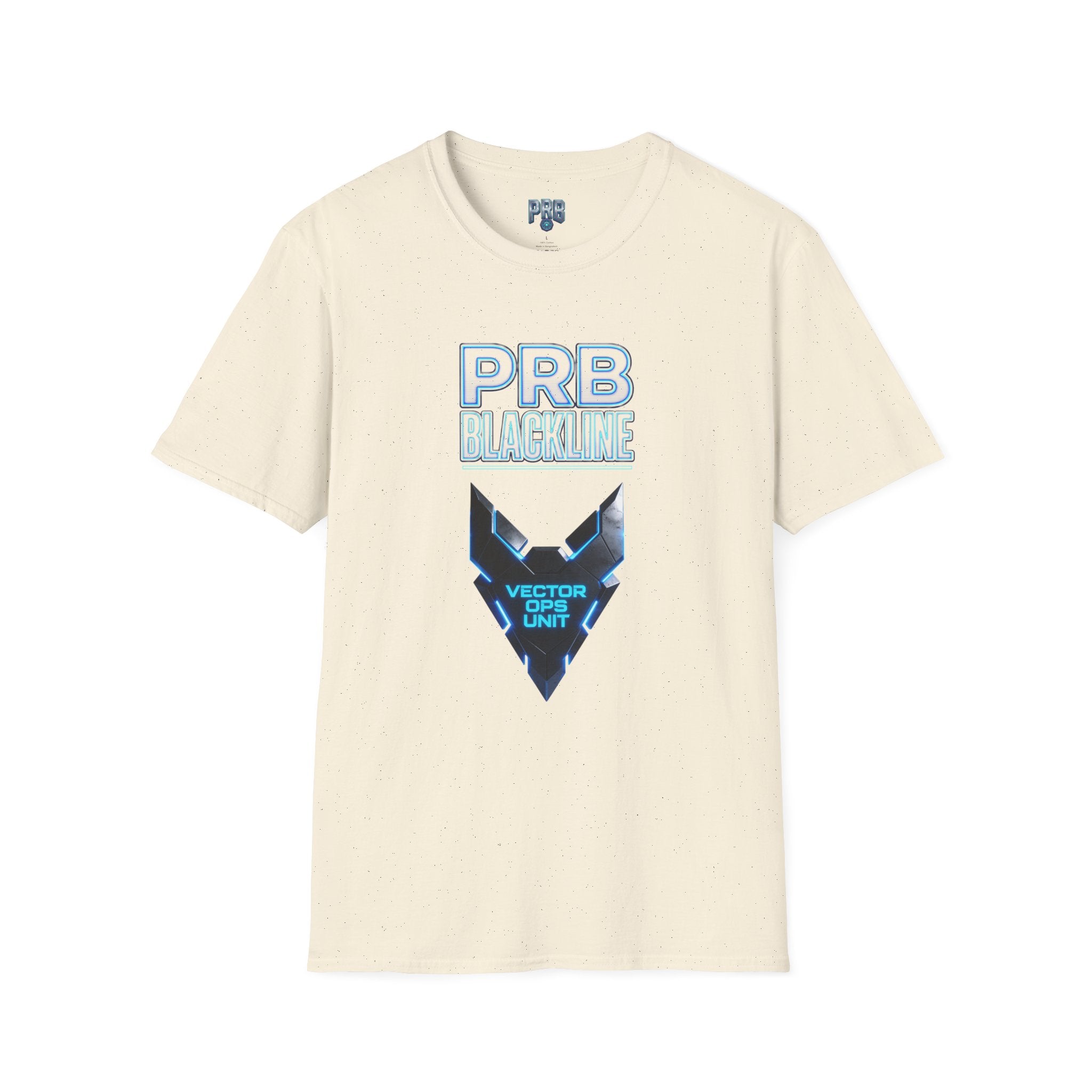 PRB Blackline Vector Ops T-Shirt by Power Runs Black