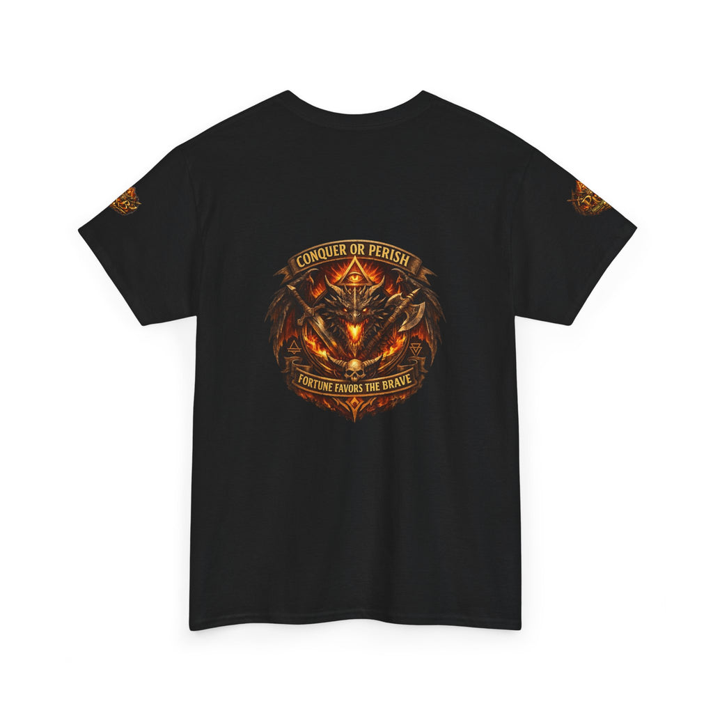 PRB Demonic Warrior Illustration Tee | "I'm Not That Guy" Graphic Shirt by Power Runs Black