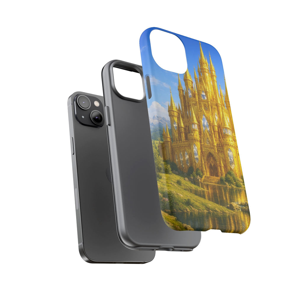 PRB Golden Castle iPhone Case | Fantasy Palace Phone Case by Printify