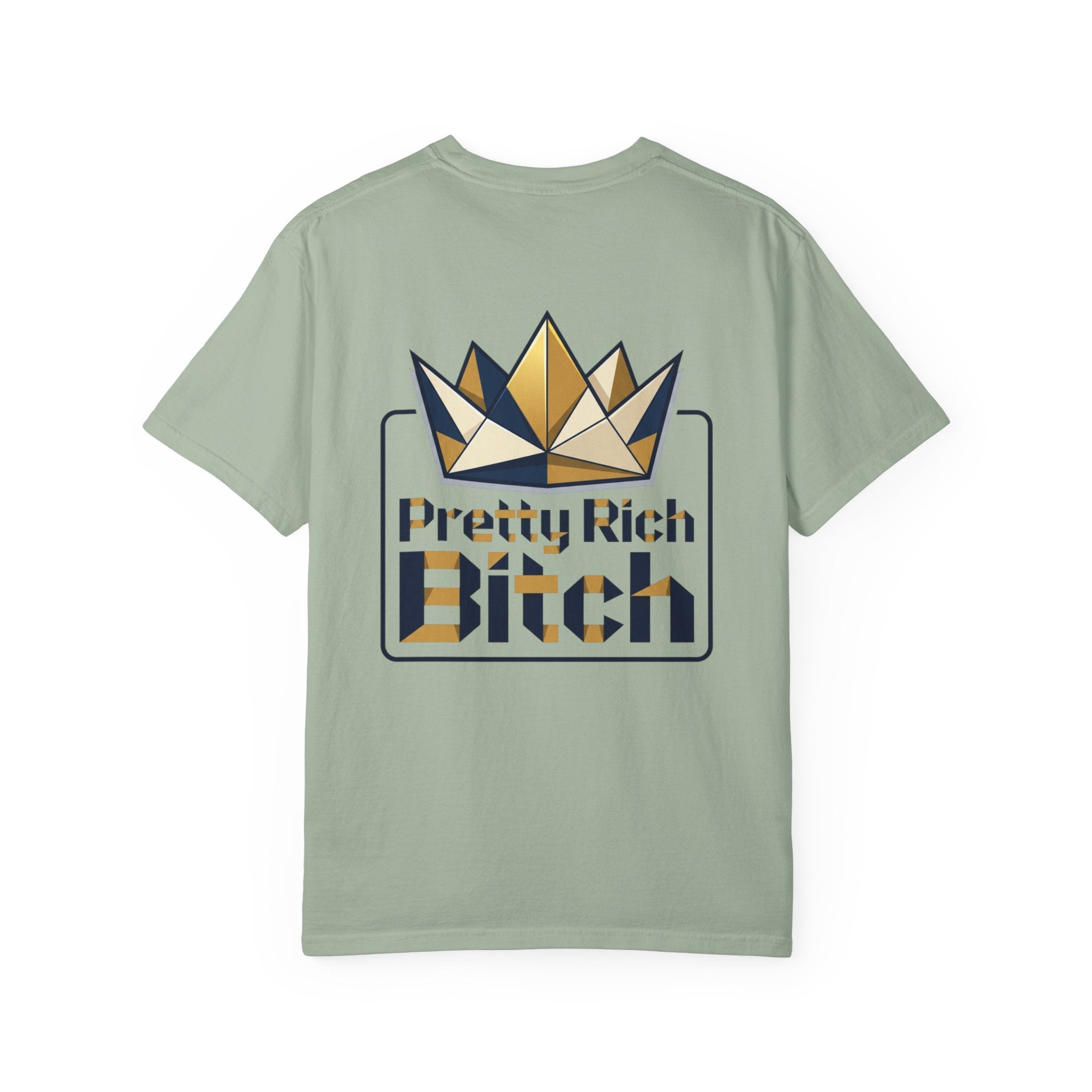 Pretty Rich Bitch The Collection by PRB T-Shirt — Afro Woman Graphic Tee by Power Runs Black