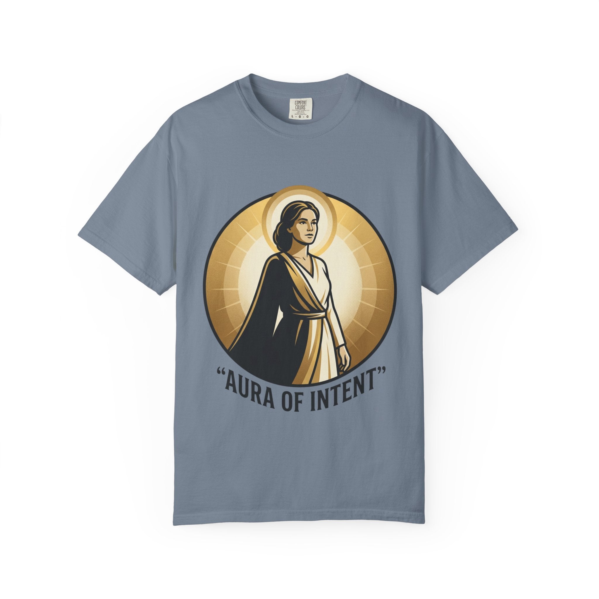 Power Runs Black Aura of Intent T-Shirt by Power Runs Black
