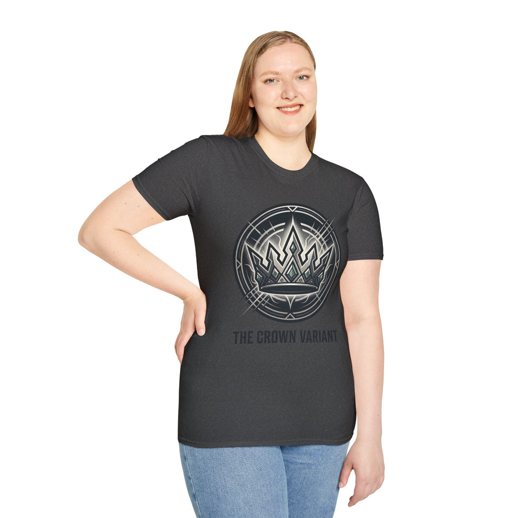 Power Runs Black PRB Crown Variant Graphic T-Shirt — The Crown Variant Emblem by Power Runs Black