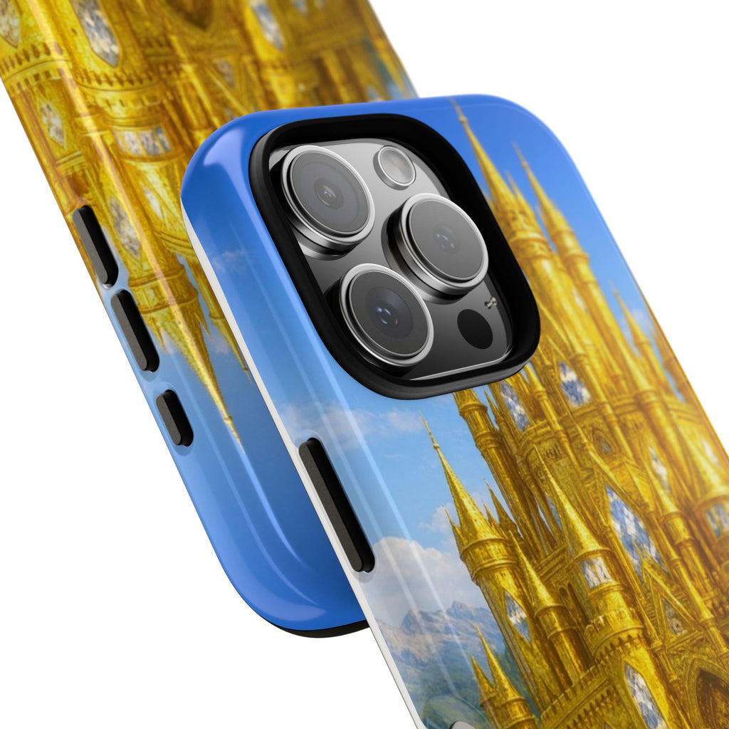 PRB Golden Castle iPhone Case | Fantasy Palace Phone Case by Printify