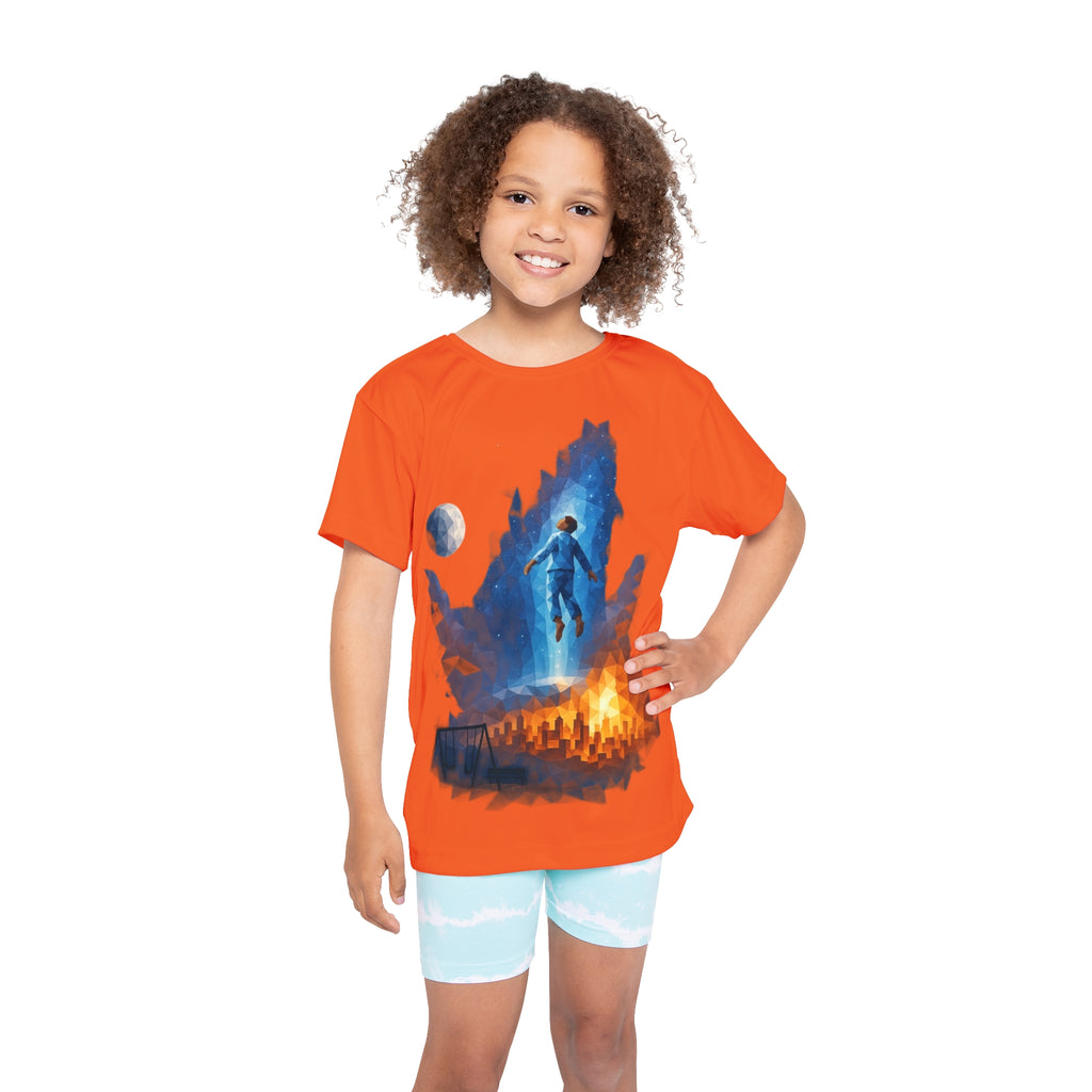 PRB Kids Jersey — Cosmic Adventure Space Jumper Graphic by Power Runs Black