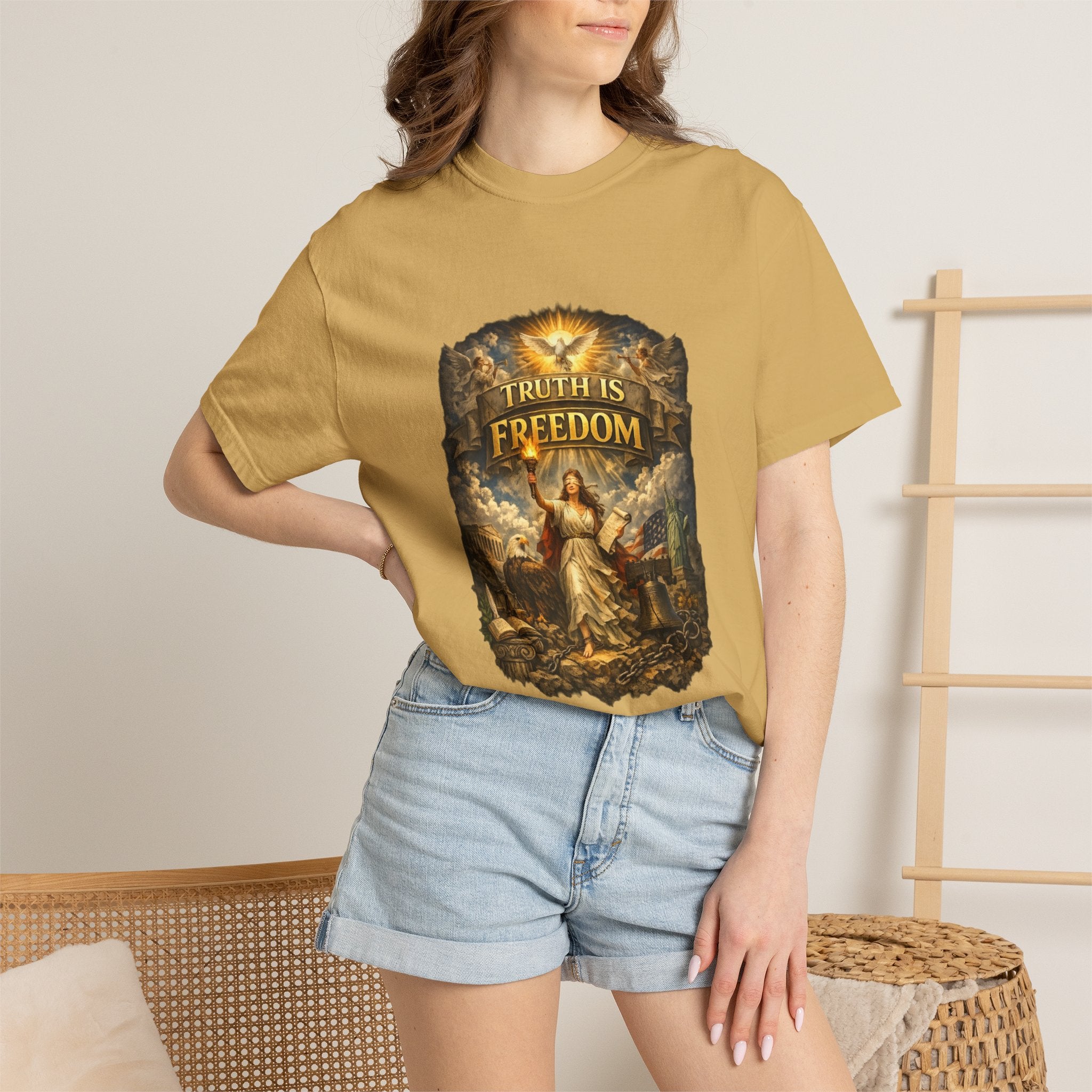 PRB Truth Is Freedom Graphic T-Shirt by Printify