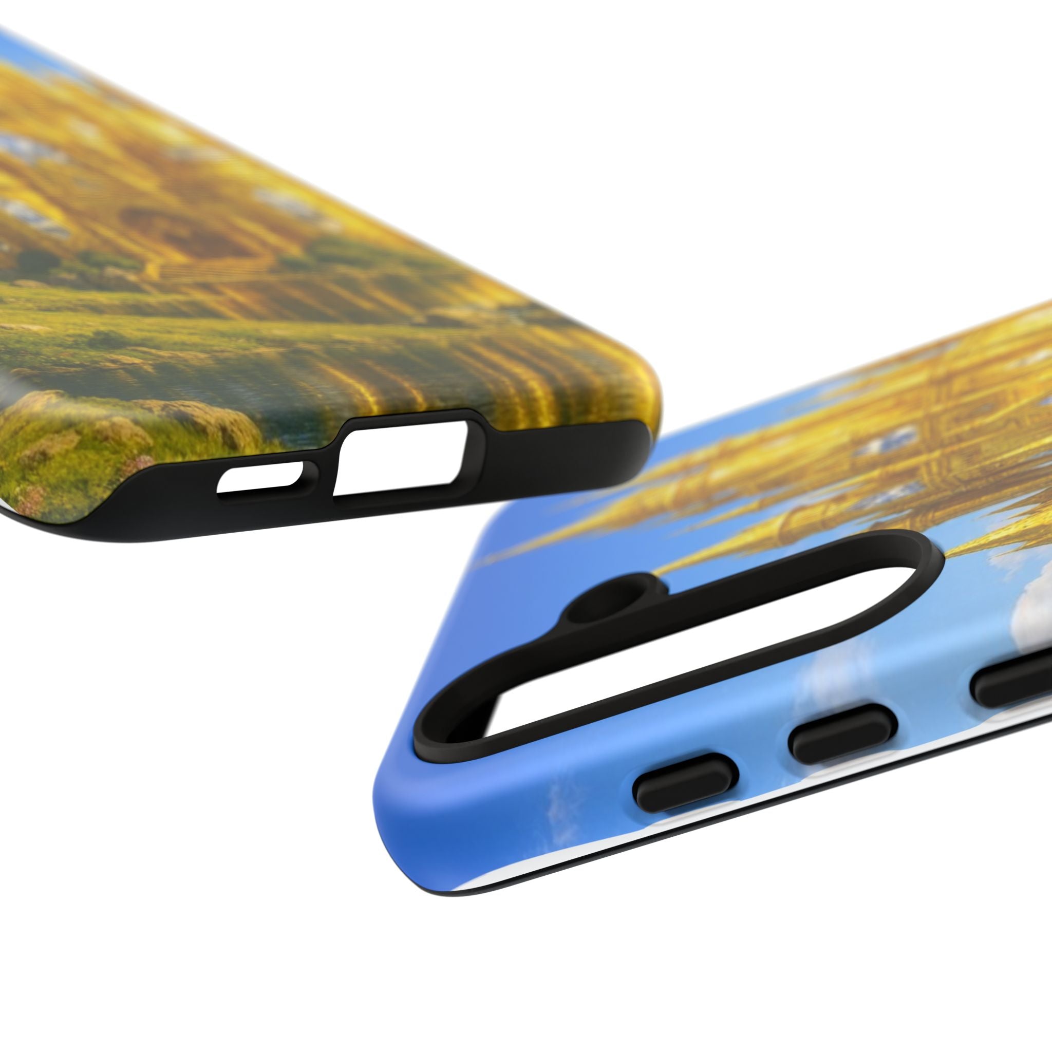 PRB Golden Castle iPhone Case | Fantasy Palace Phone Case by Power Runs Black