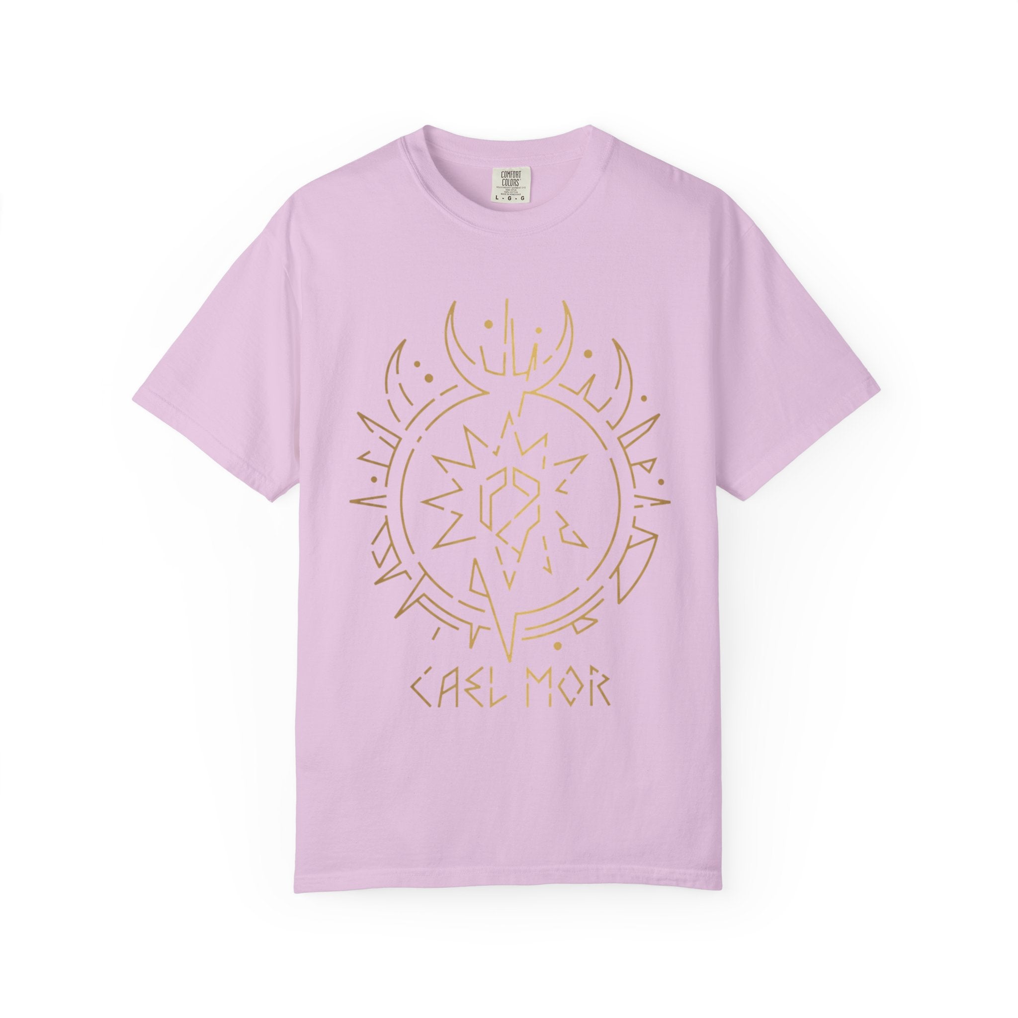 Power Runs Black PRB Cael Mór Symbol T-Shirt — ‘Nothing Connects’ Minimal Graphic Tee by Power Runs Black