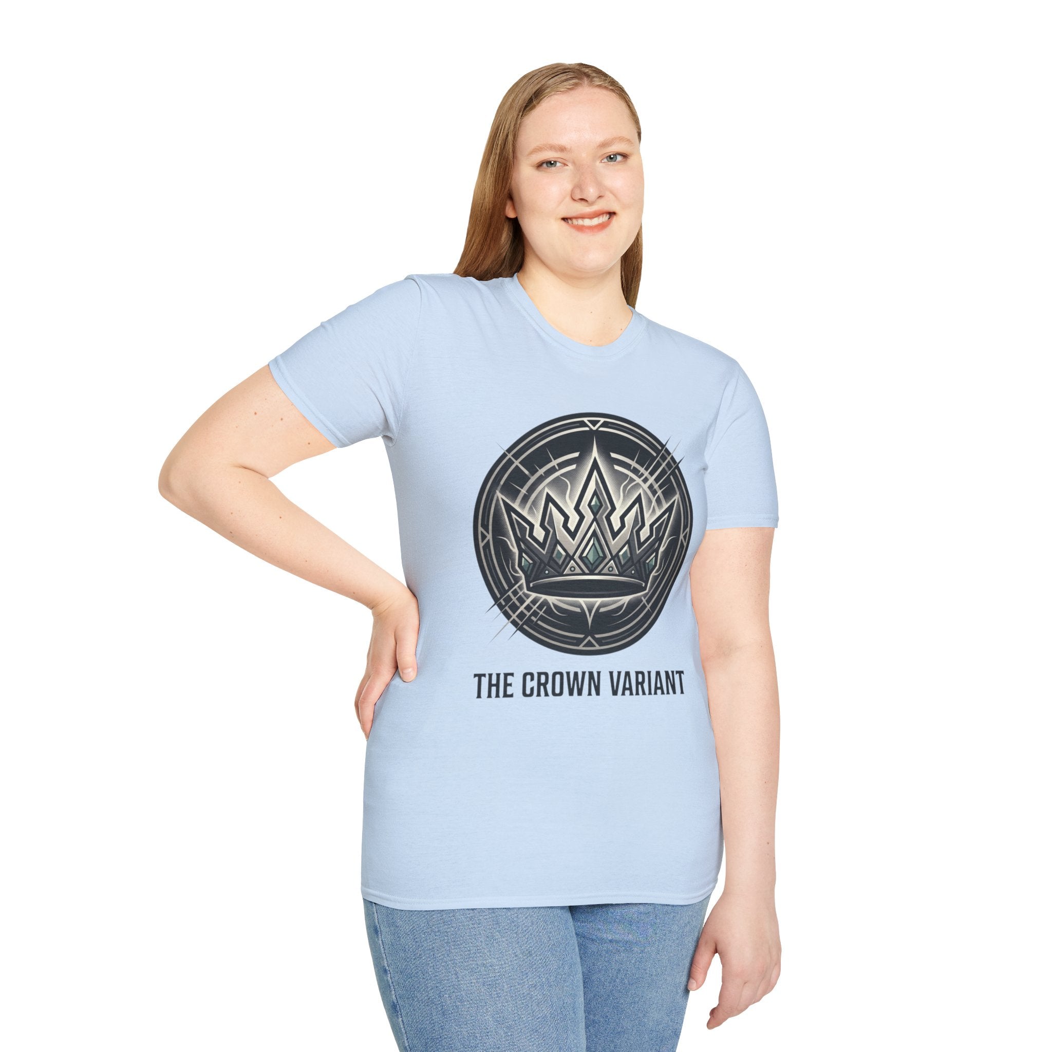 Power Runs Black PRB Crown Variant Graphic T-Shirt — The Crown Variant Emblem by Power Runs Black