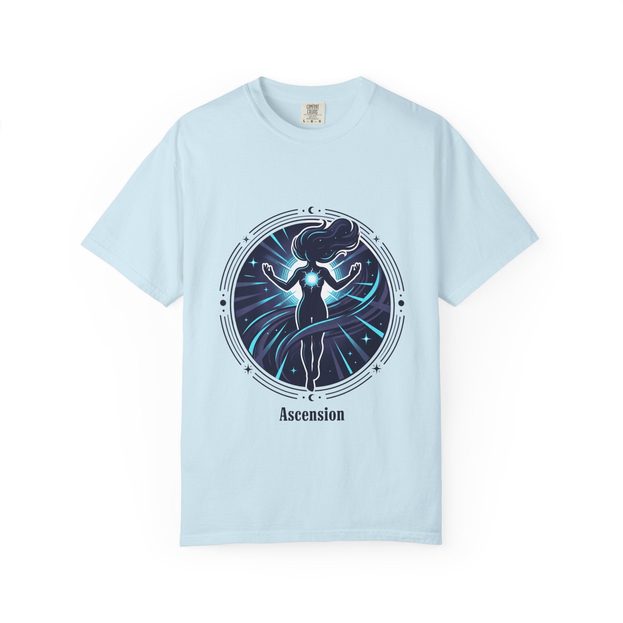 Power Runs Black PRB Ascension T-Shirt — Spiritual Energy Graphic Tee by Power Runs Black