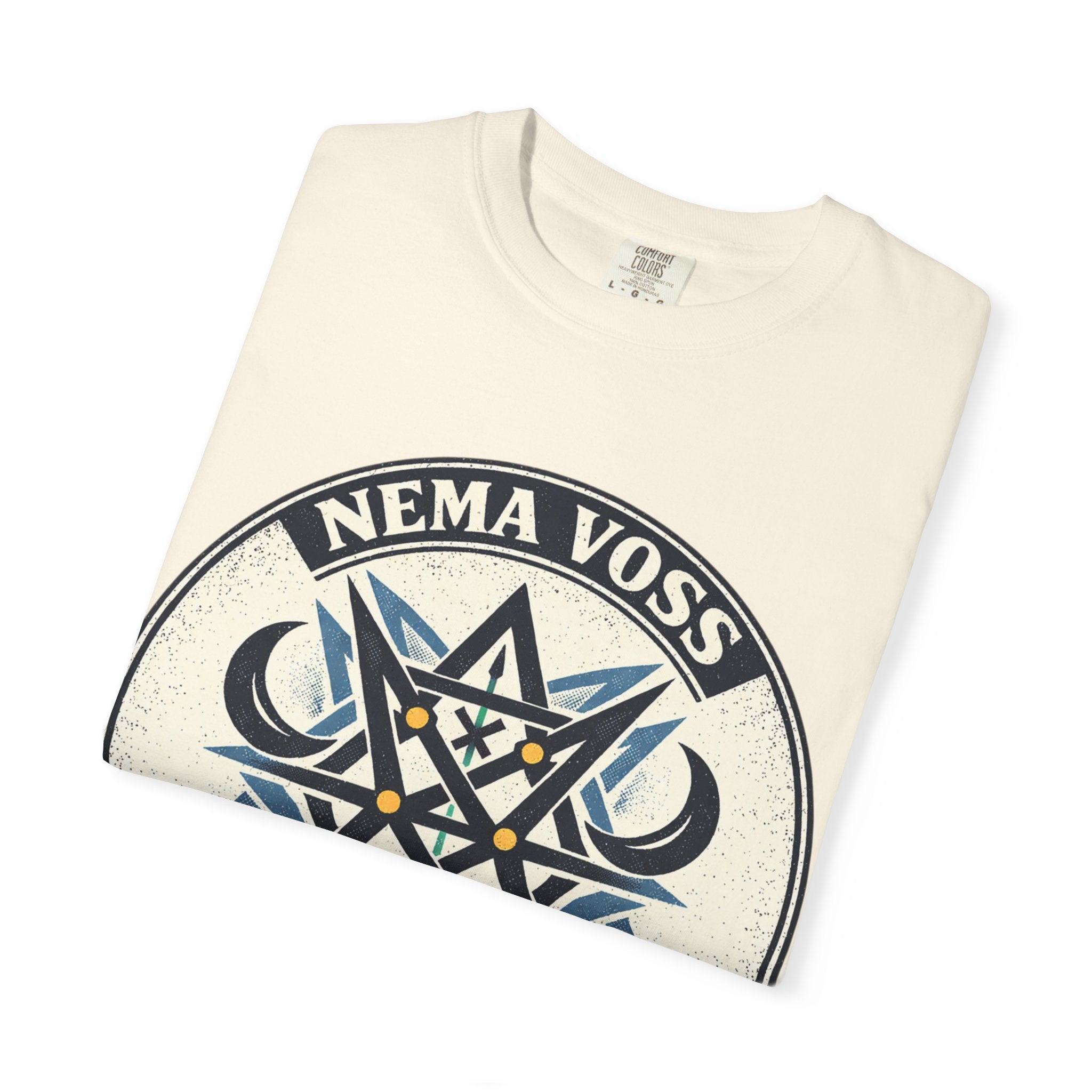 Power Runs Black PRB Nema Voss 'Doubt Splits the Pattern' Graphic T-Shirt by Power Runs Black