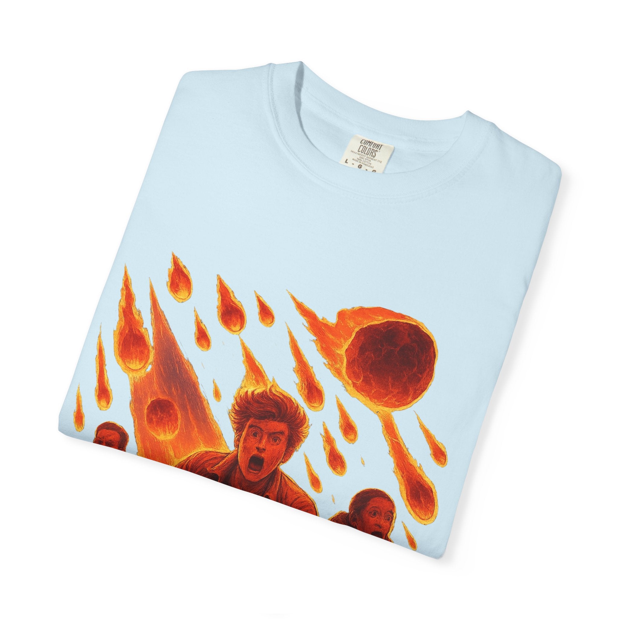 PRB Meteor Shower Escape T-Shirt — Apocalyptic Running Graphic Tee by Power Runs Black