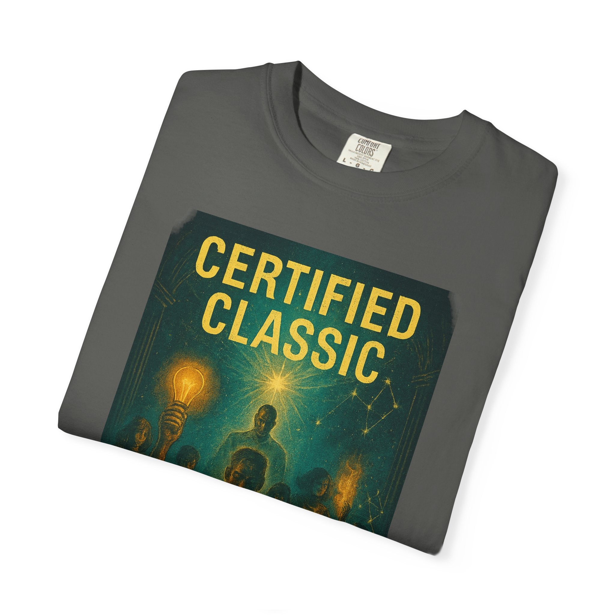 PRB Certified Classic T-Shirt — Vintage Lanterns Graphic Tee by Power Runs Black