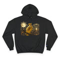 PRB Golden Owl Sundial Graphic Champion Hoodie by Power Runs Black