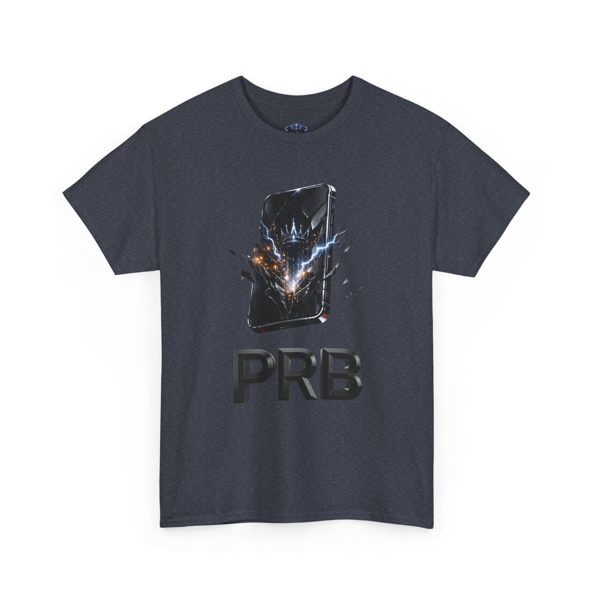 PRB Phone Smash Graphic Tee by Power Runs Black
