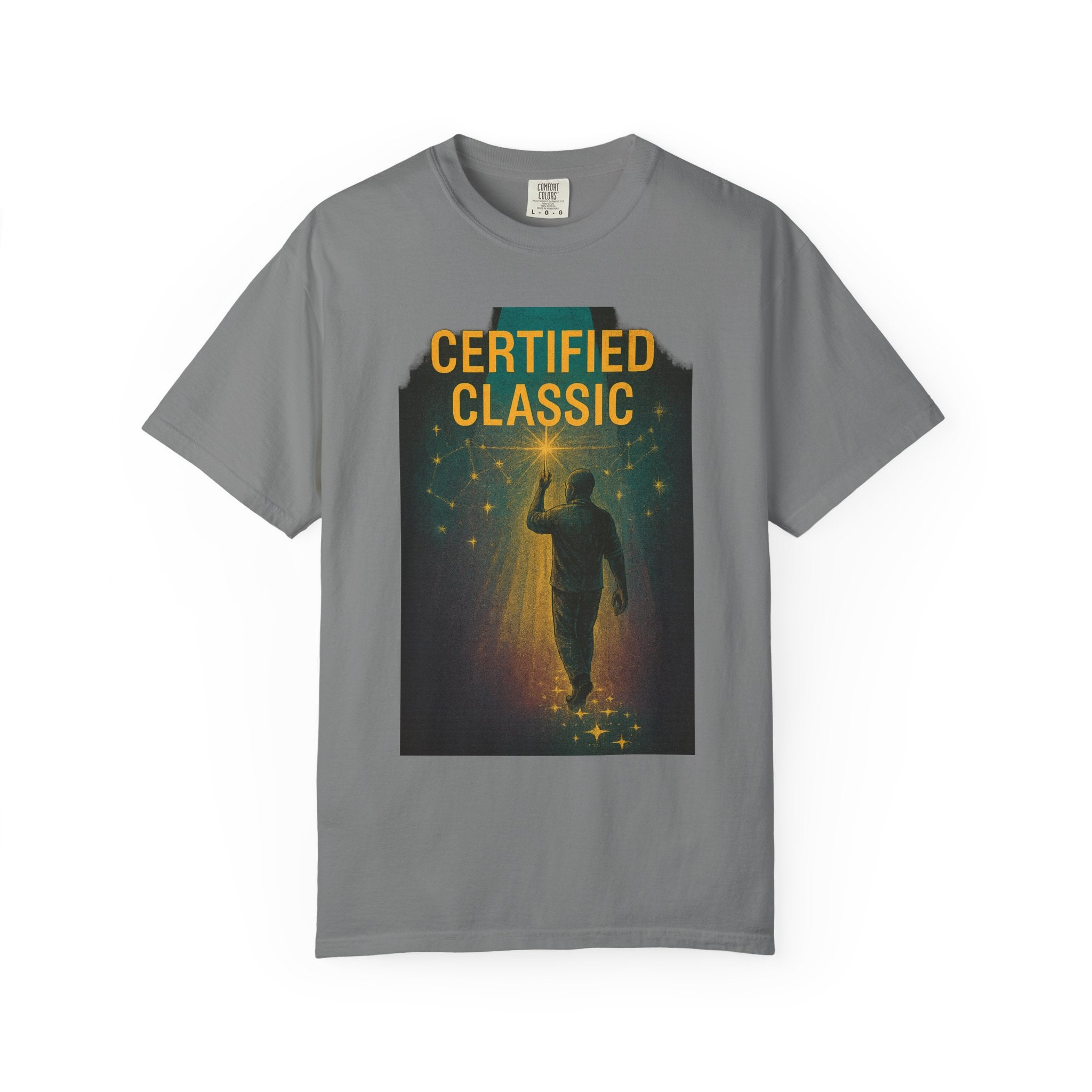 PRB Certified Classic T-Shirt – Vintage Silhouette Graphic Tee by Power Runs Black