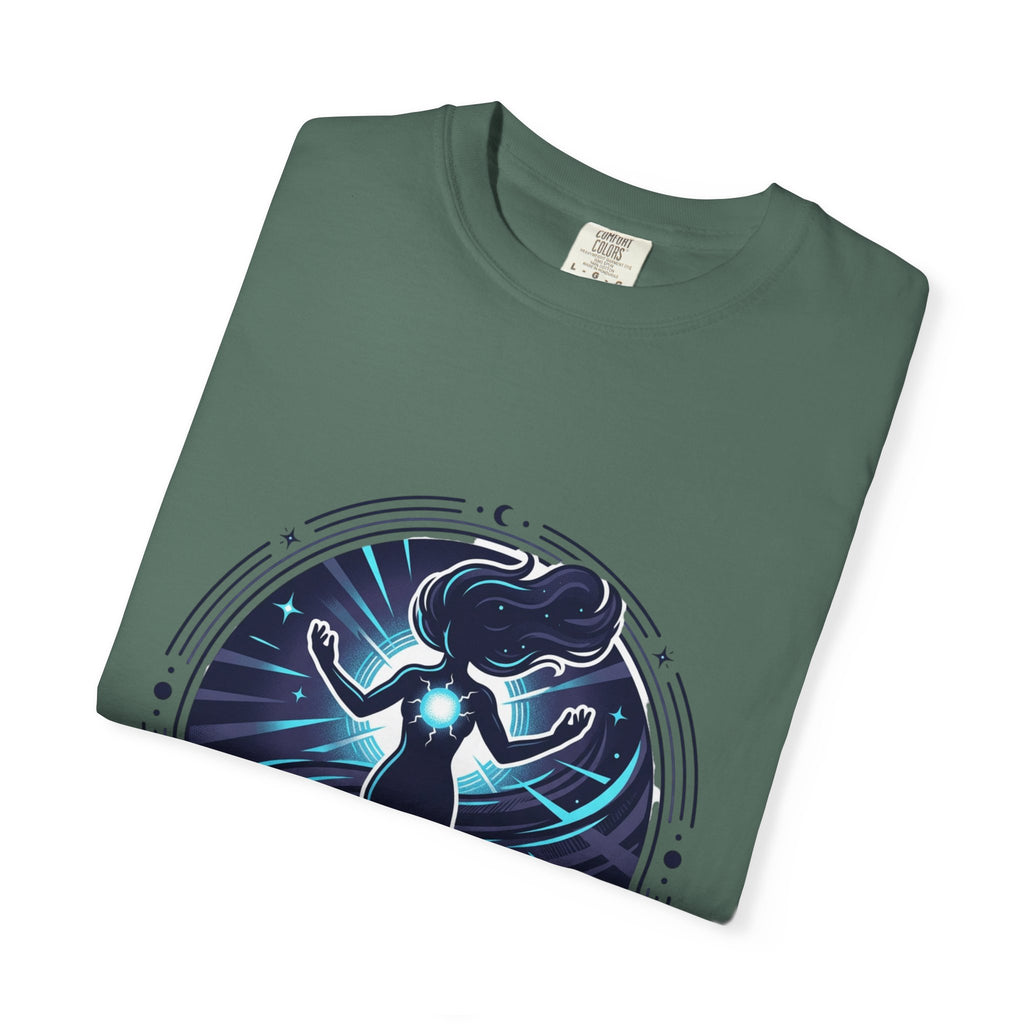 Power Runs Black PRB Ascension T-Shirt — Spiritual Energy Graphic Tee by Printify