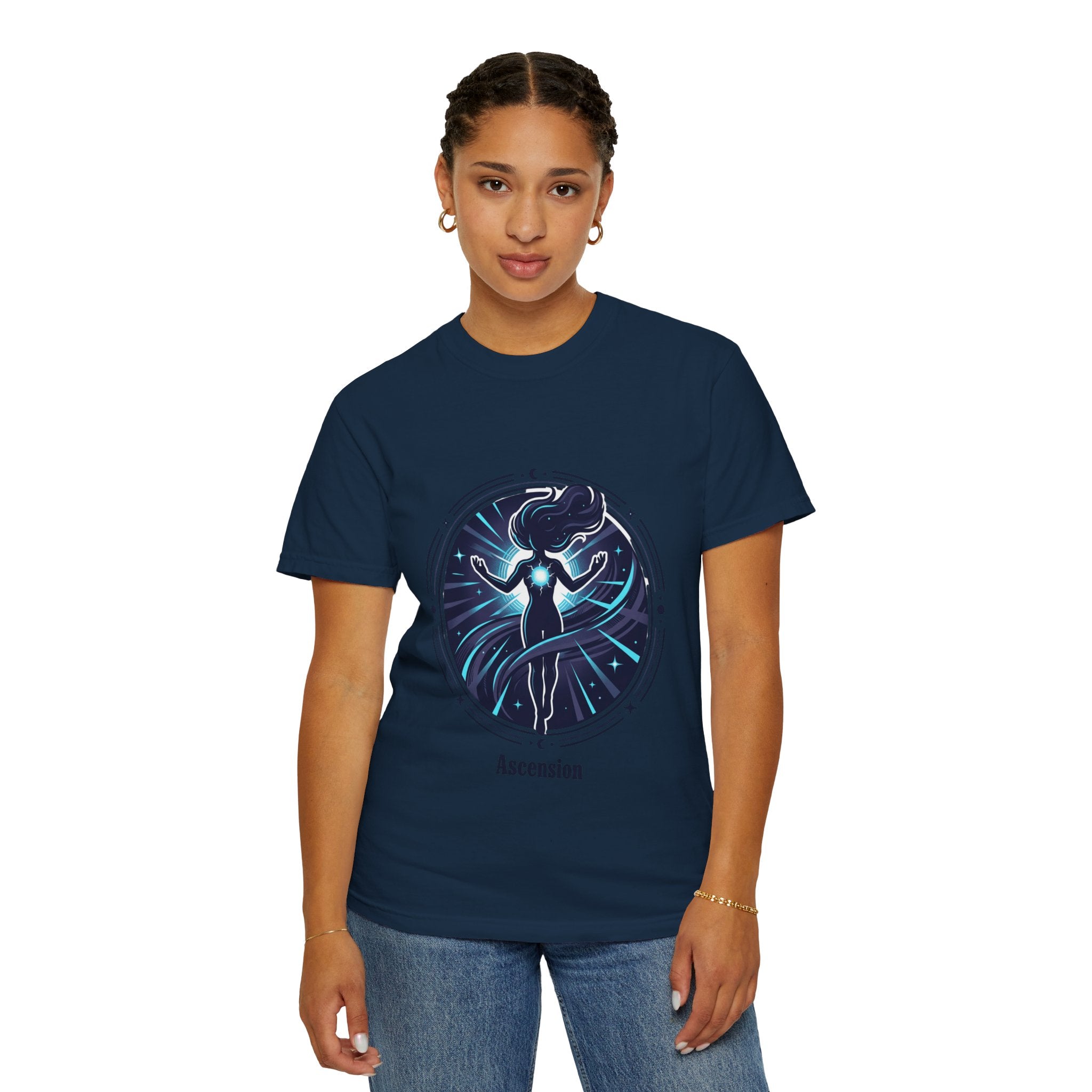 Power Runs Black PRB Ascension T-Shirt — Spiritual Energy Graphic Tee by Power Runs Black