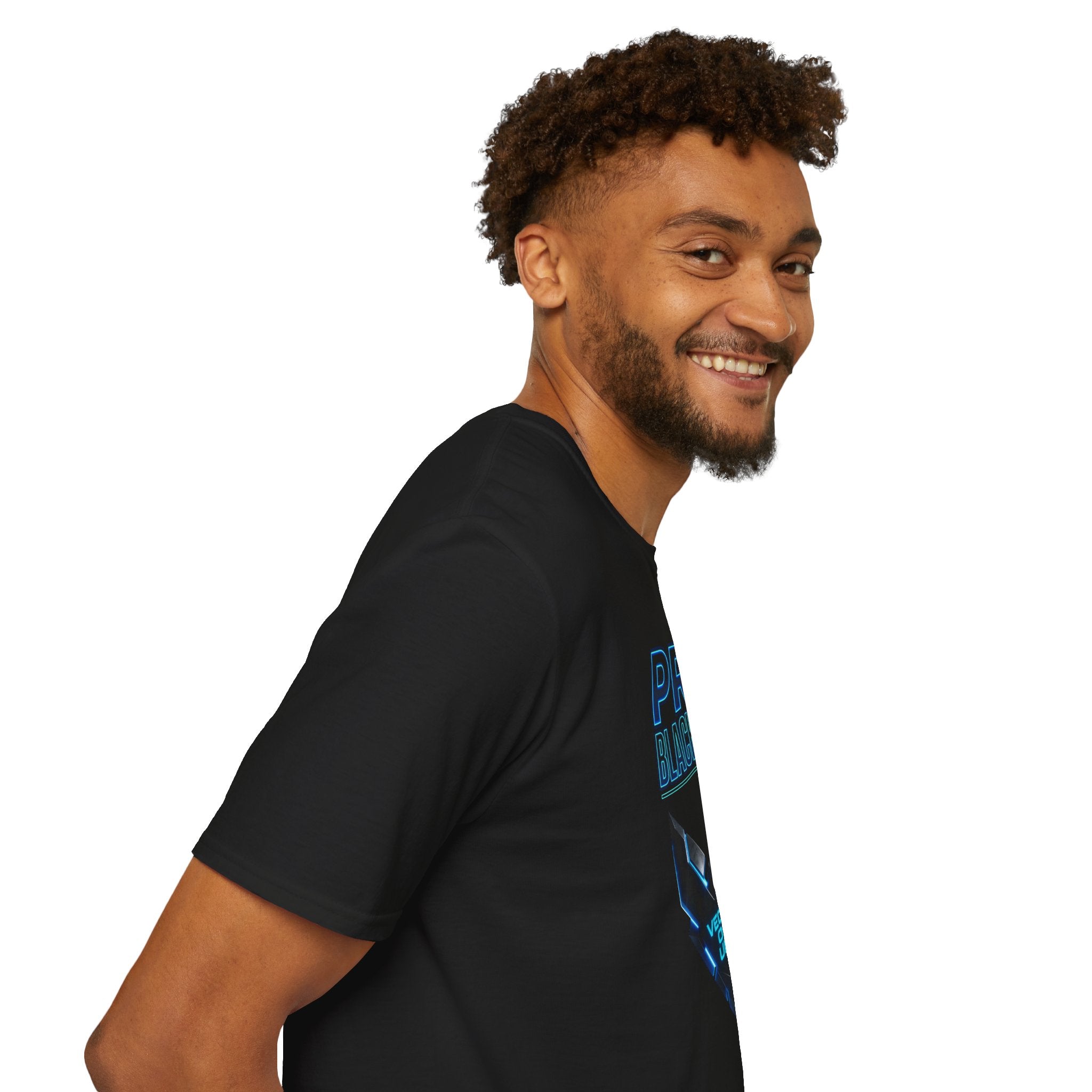 PRB Blackline Vector Ops T-Shirt by Power Runs Black