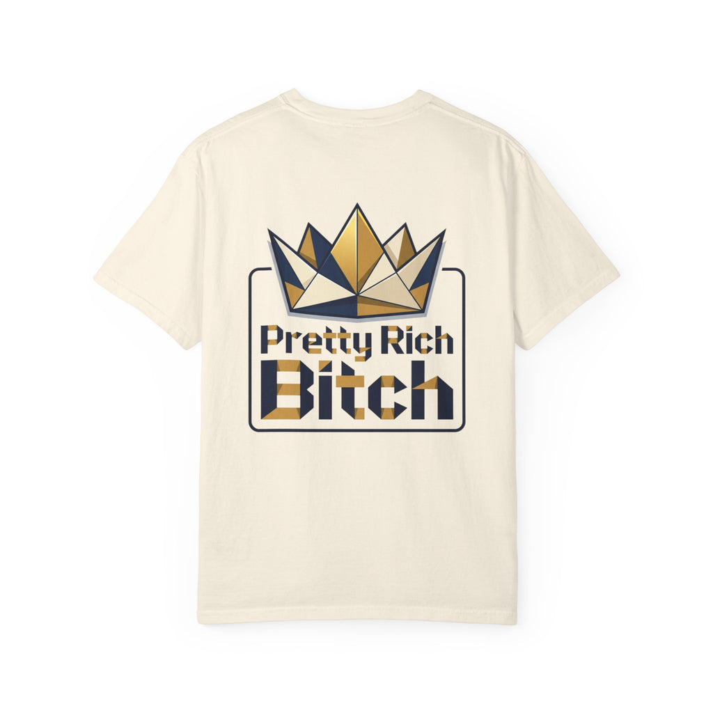 Pretty Rich Bitch The Collection by PRB T-Shirt — Afro Woman Graphic Tee by Power Runs Black