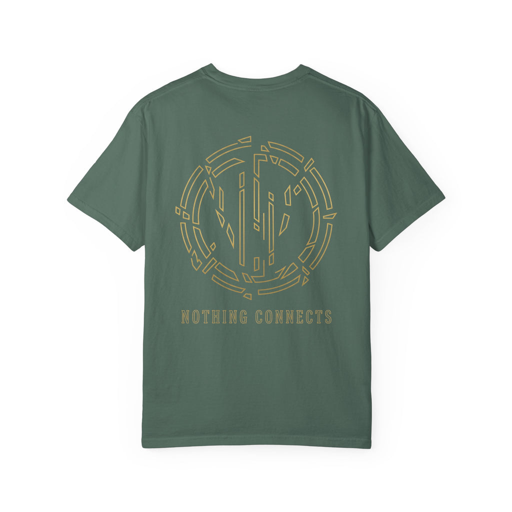 Power Runs Black PRB Cael Mór Symbol T-Shirt — ‘Nothing Connects’ Minimal Graphic Tee by Power Runs Black