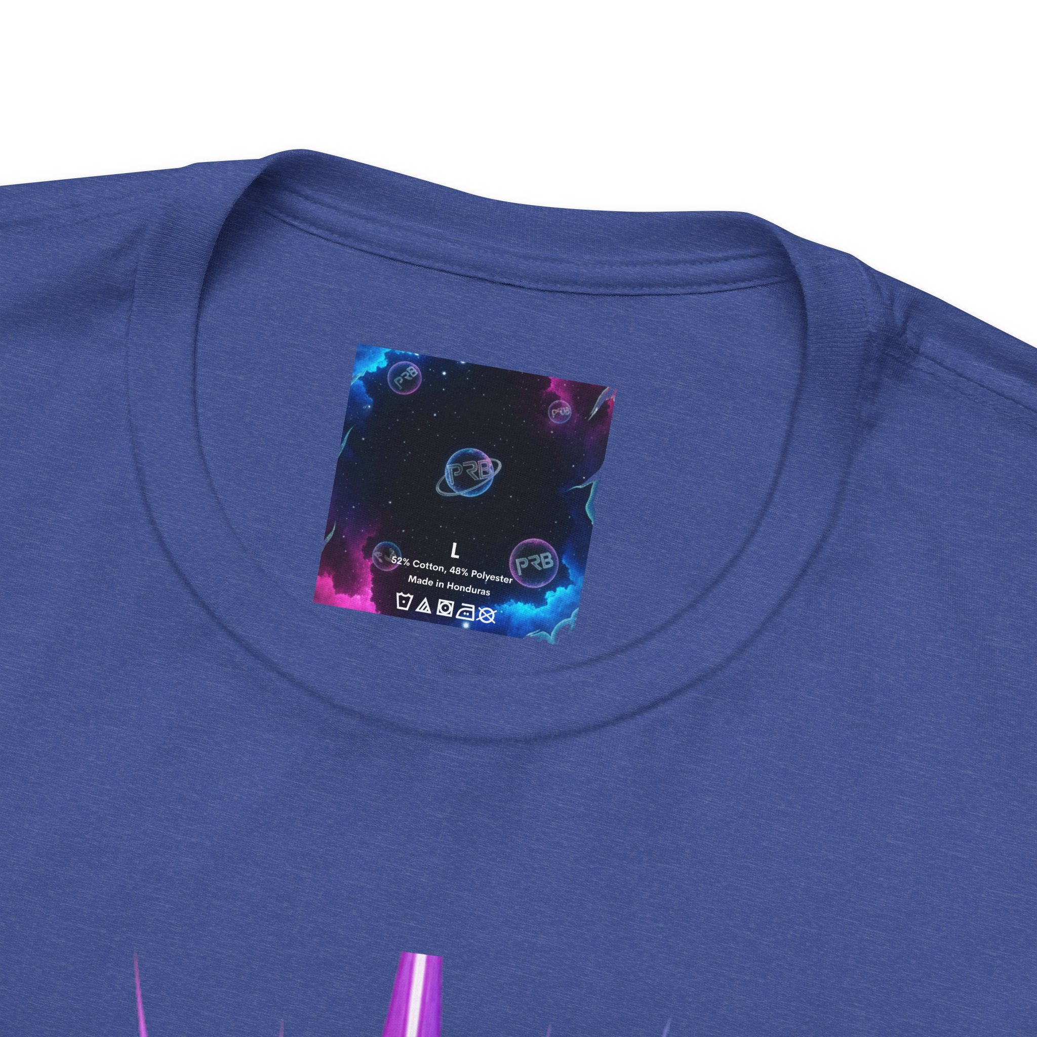 Power Runs Black PRB Running Pulse Graphic Tee — Neon Runner Heartbeat Sports T‑Shirt by Power Runs Black