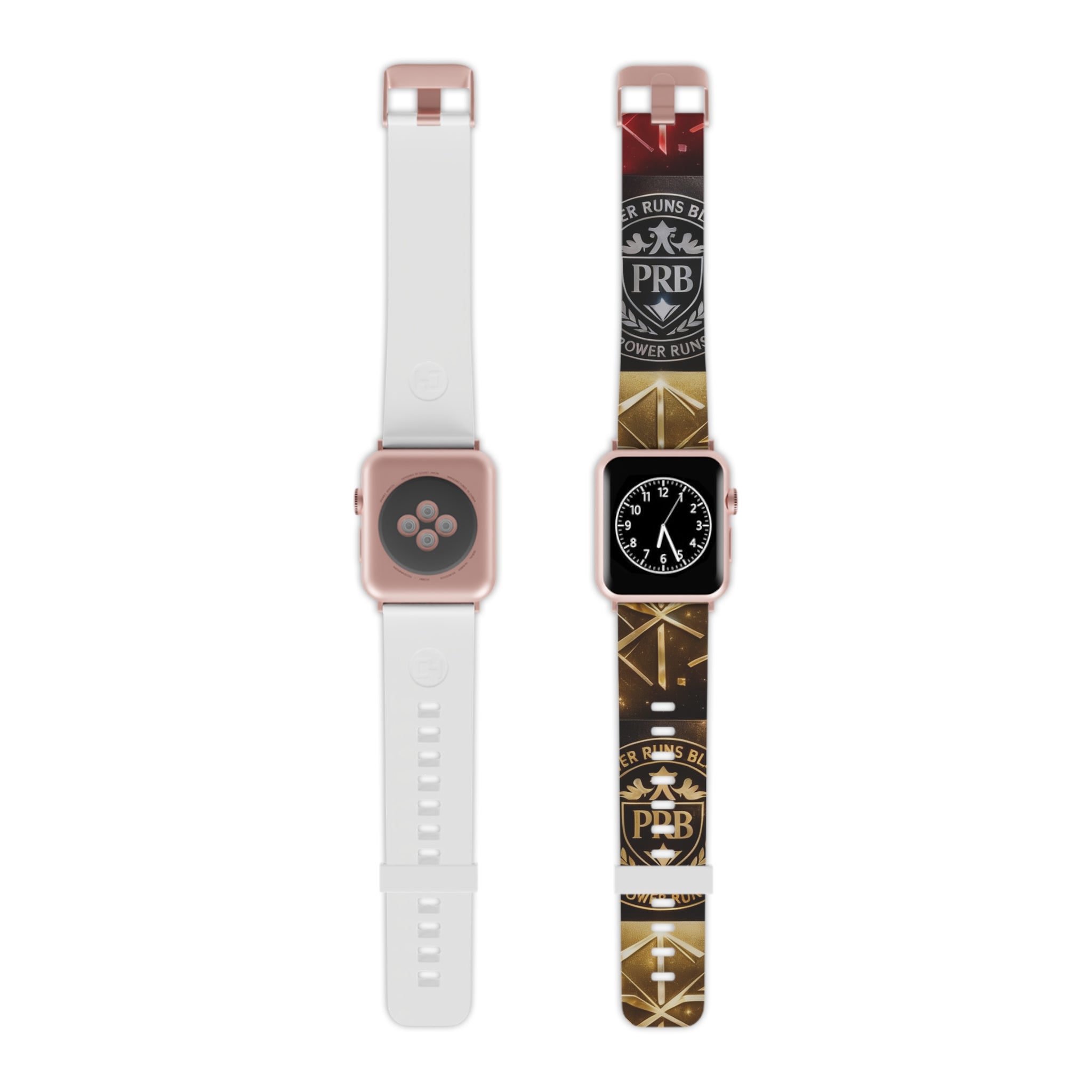 Power Runs Black PRB Band — Decorative Apple Watch Band by Power Runs Black