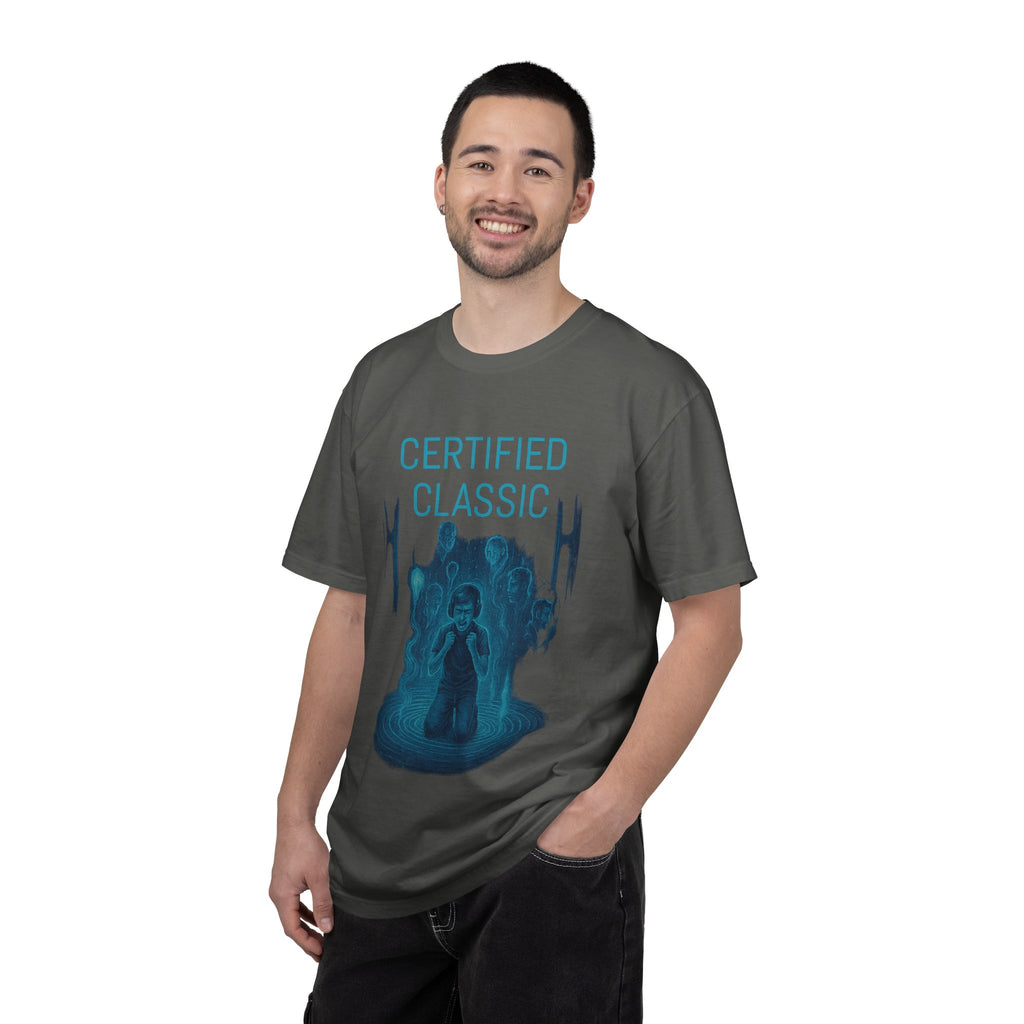 PRB Certified Classic T-Shirt – Retro Sci‑Fi Graphic Tee by Power Runs Black