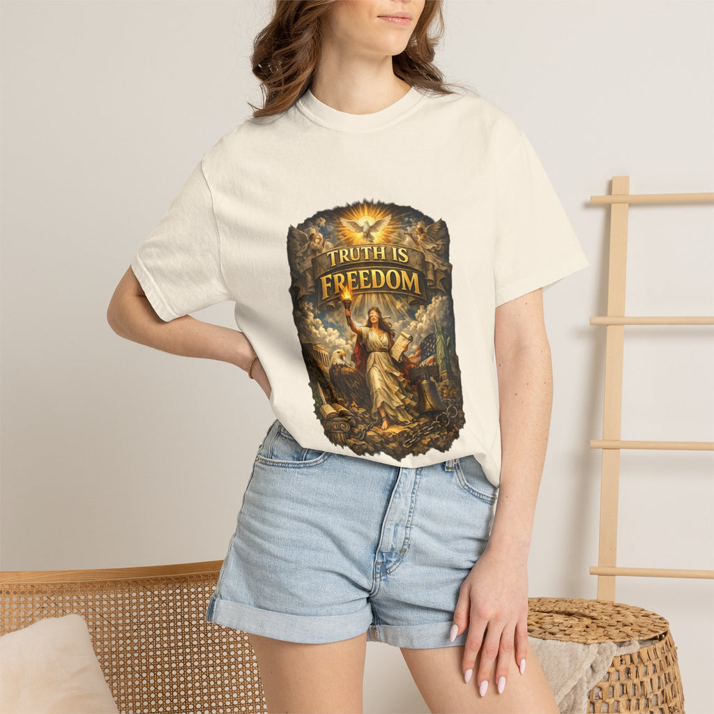 PRB Truth Is Freedom Graphic T-Shirt by Printify