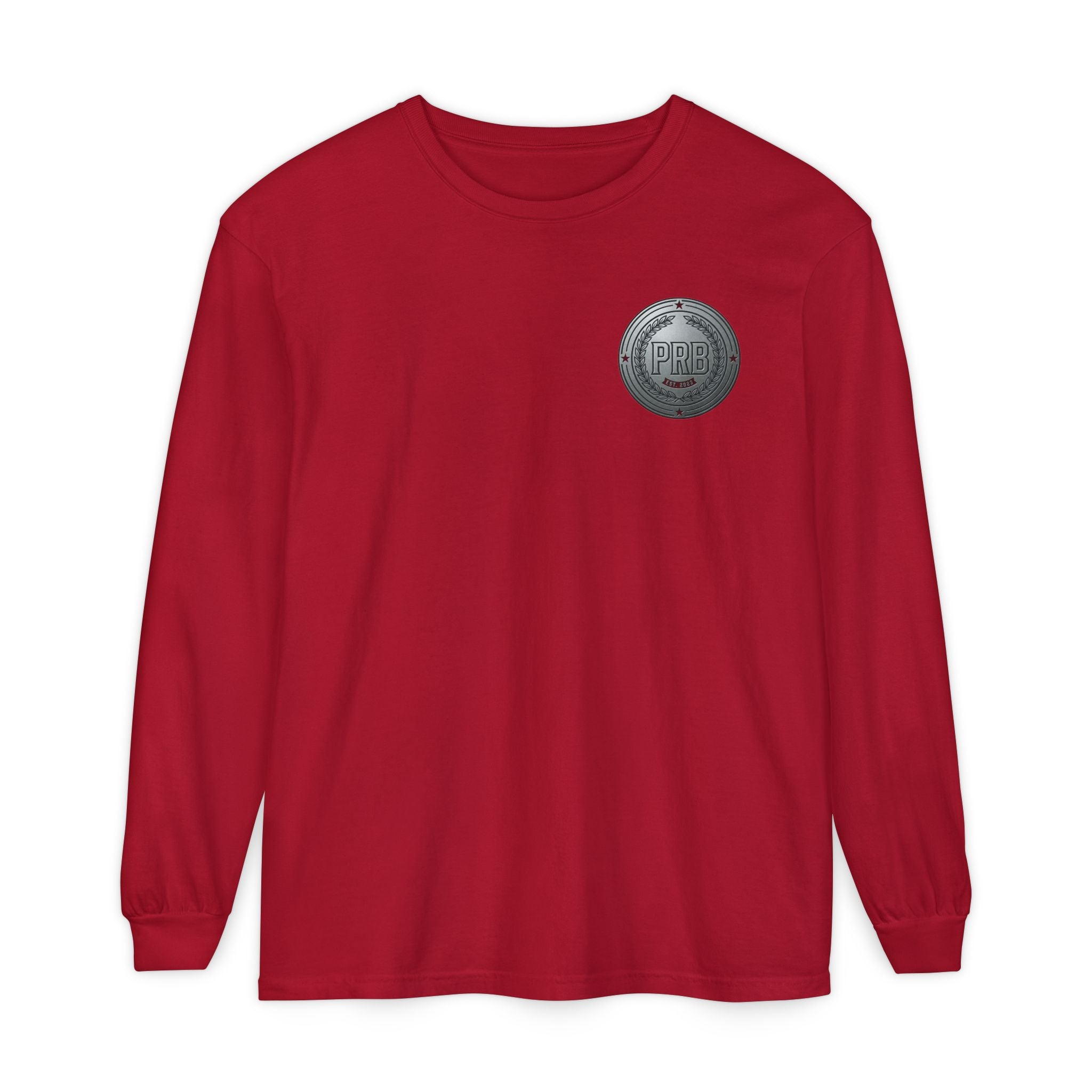 PRB The Starbound Seven graphic long sleeve shirt | cosmic superhero poster by Power Runs Black