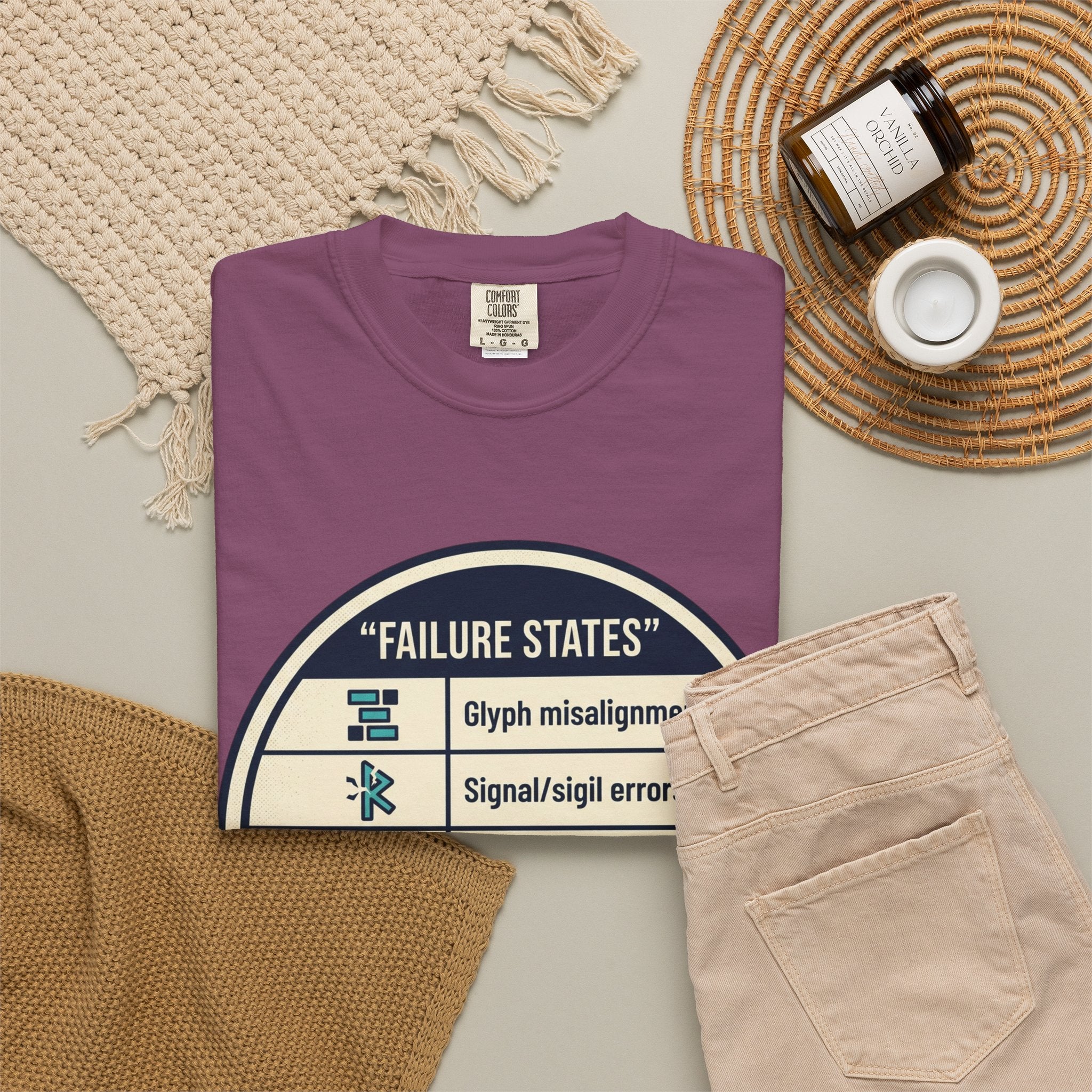 Power Runs Black PRB Failure States T-Shirt — Sci‑Fi Status Badge Graphic Tee by Printify