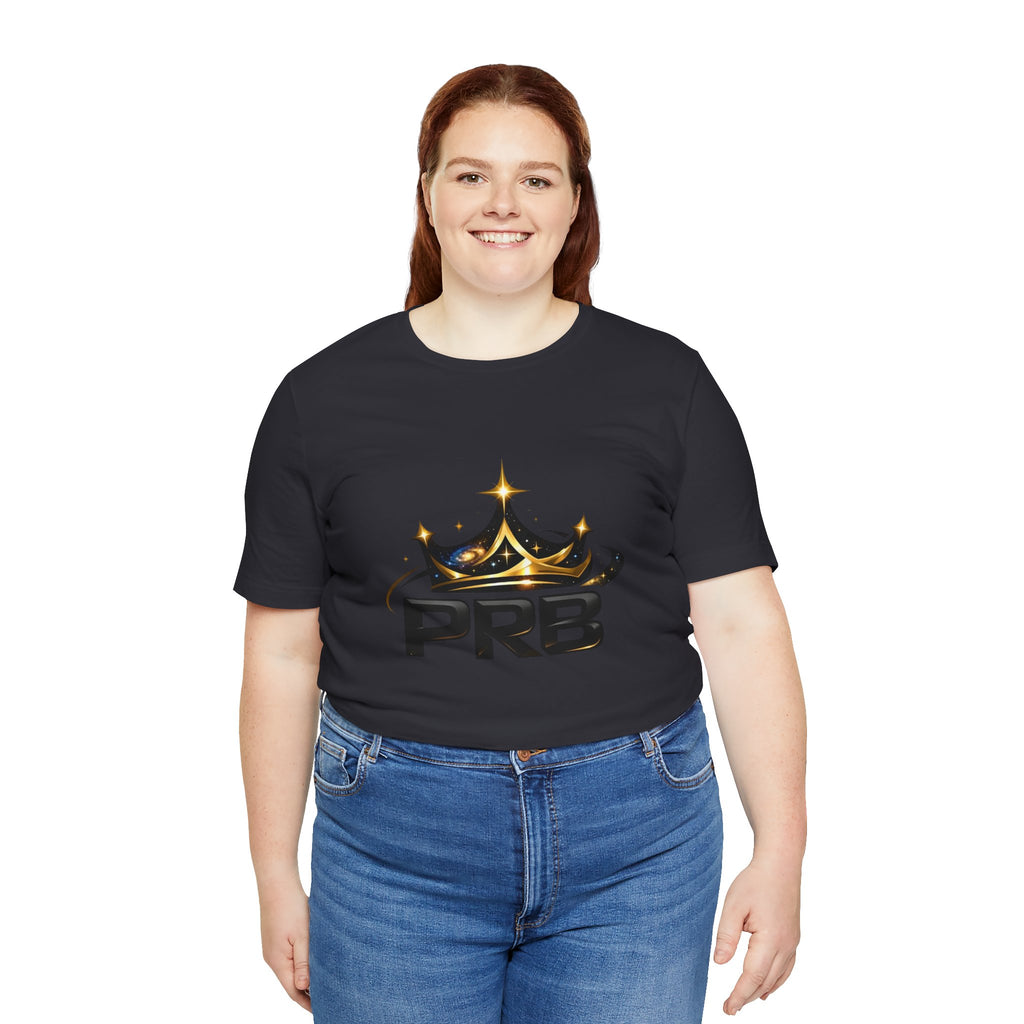 PRB Crown Tee — Graphic Logo T-Shirt by Power Runs Black