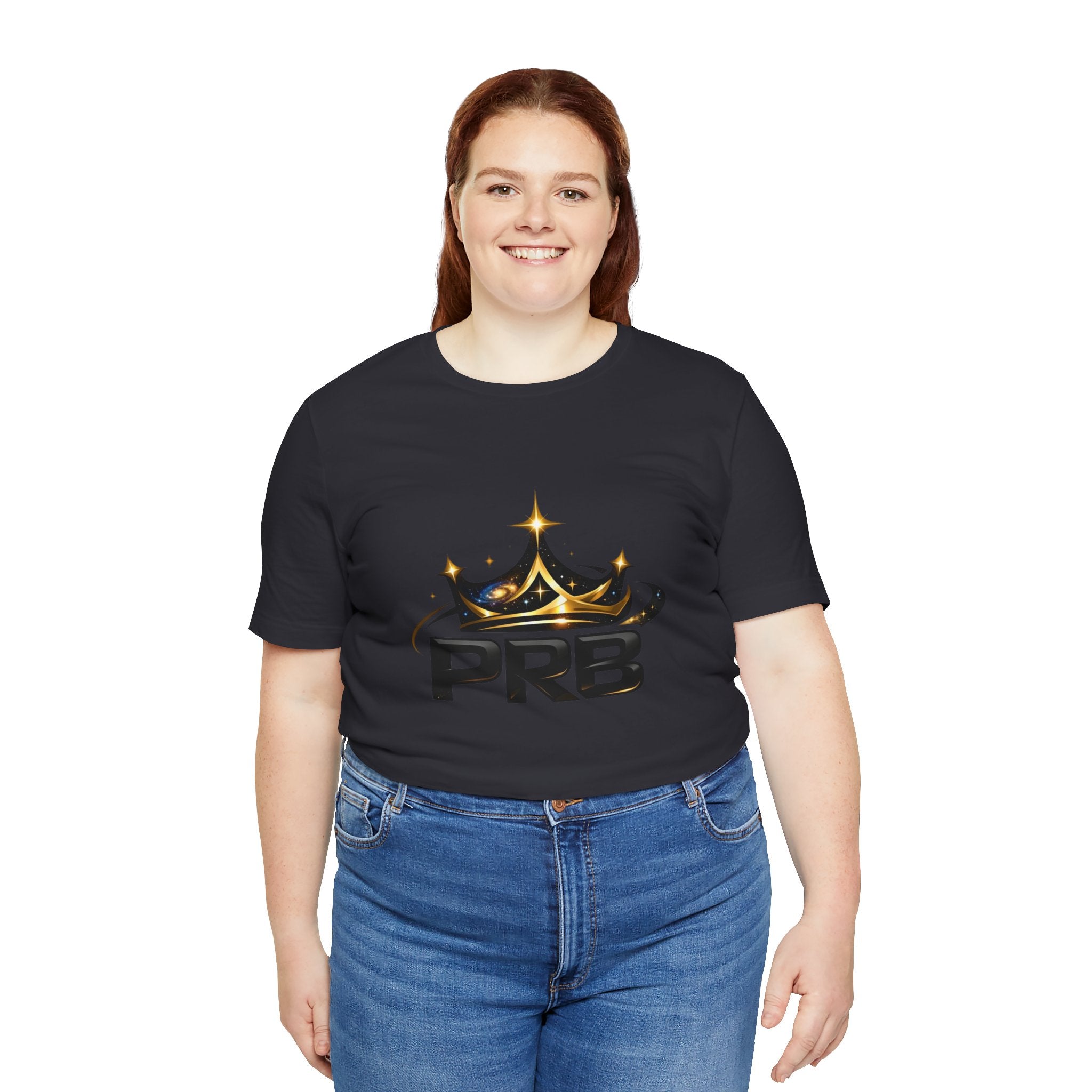 PRB Crown Tee — Graphic Logo T-Shirt by Power Runs Black