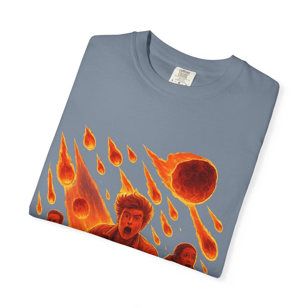 PRB Meteor Shower Escape T-Shirt — Apocalyptic Running Graphic Tee by Power Runs Black