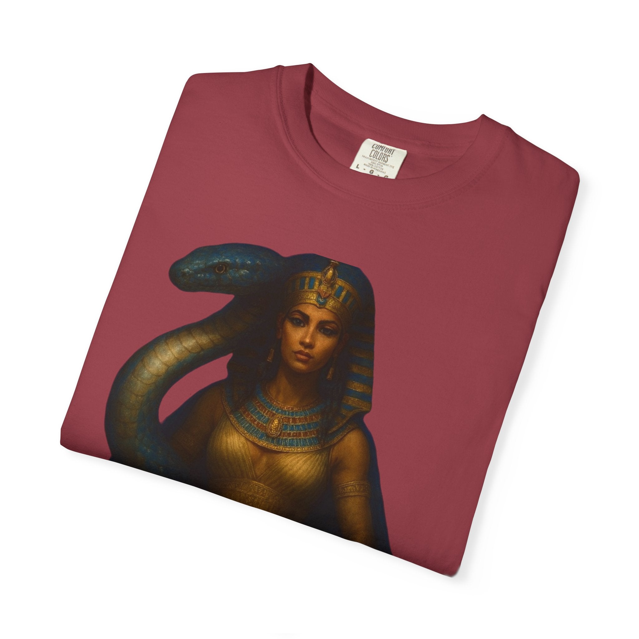 PRB Egyptian Goddess with Snake T-Shirt | Pharaoh Serpent Art Tee by Printify