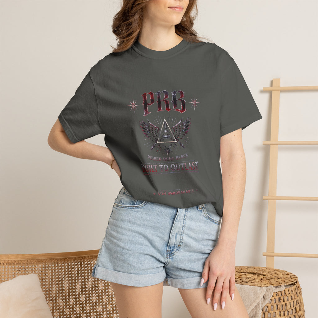 PRB Built to Outlast PRB Graphic T-Shirt by Power Runs Black