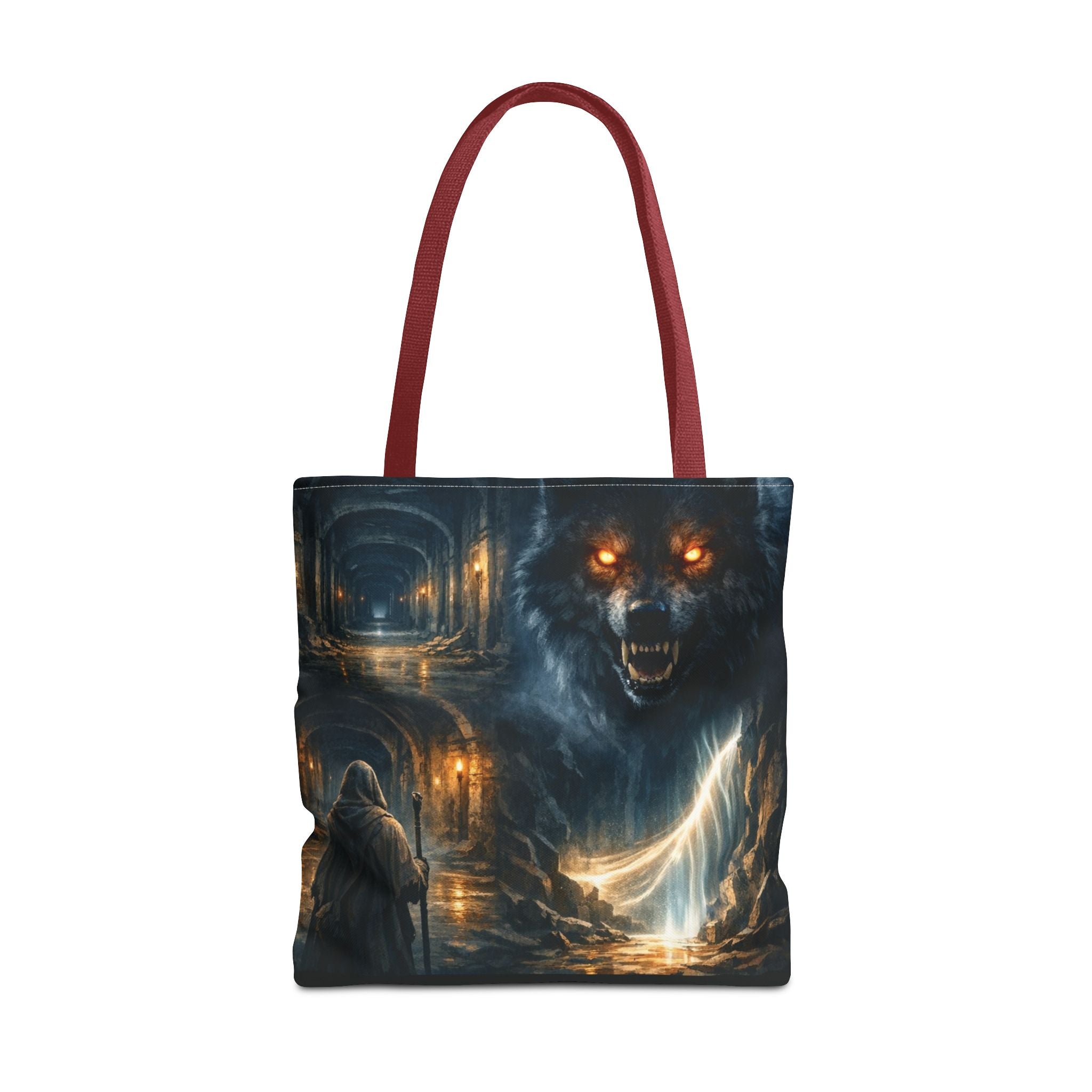 PRB The Echo Hounds Illustration Tote Bag | Gothic Horror Artwork by Printify