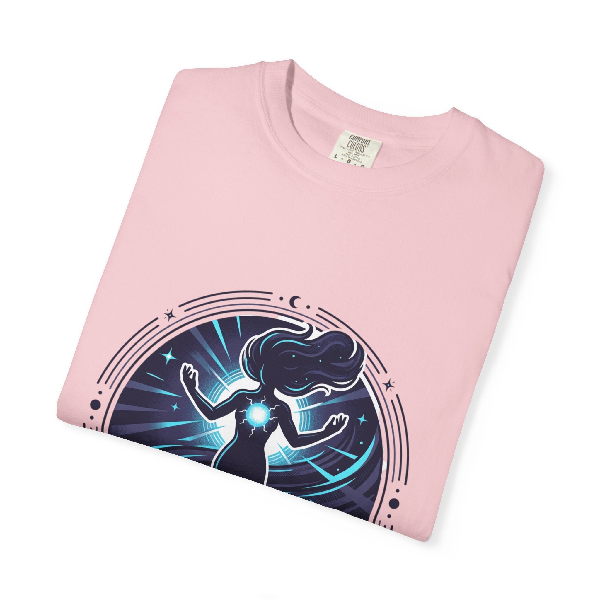 Power Runs Black PRB Ascension T-Shirt — Spiritual Energy Graphic Tee by Printify