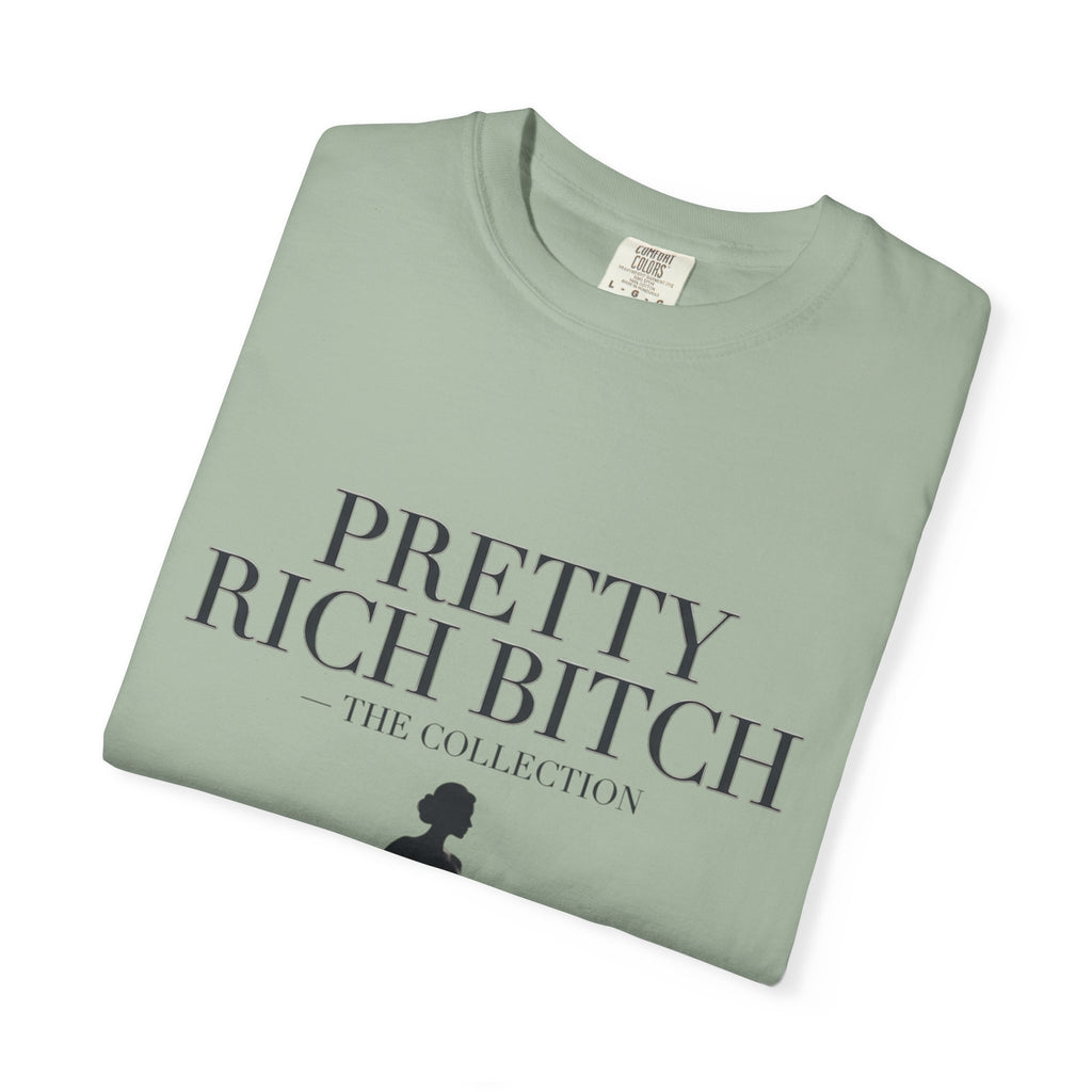 Pretty Rich Bitch The Collection by PRB Tee — Feminine Confidence Graphic T-Shirt by Power Runs Black