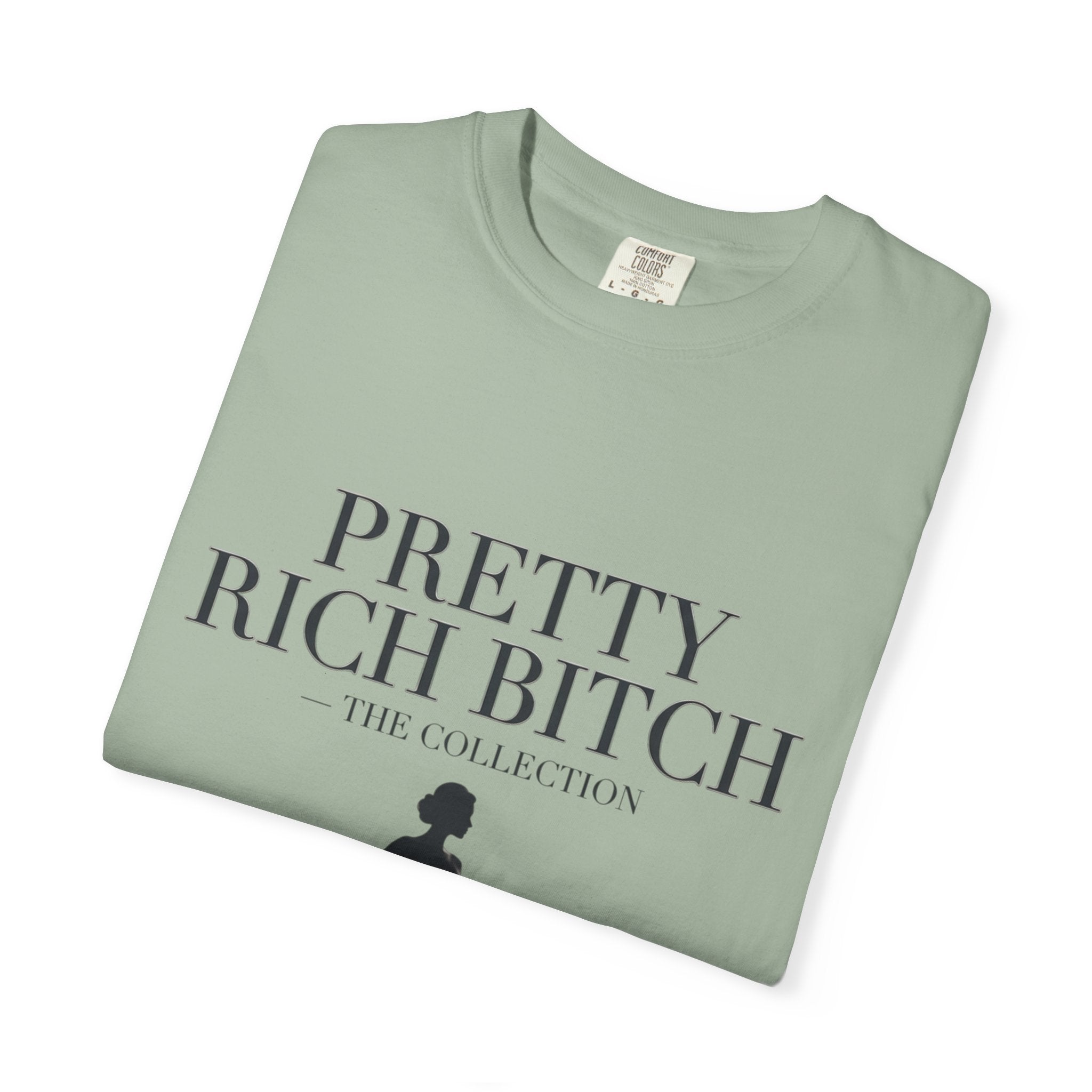 Pretty Rich Bitch The Collection by PRB Tee — Feminine Confidence Graphic T-Shirt by Power Runs Black
