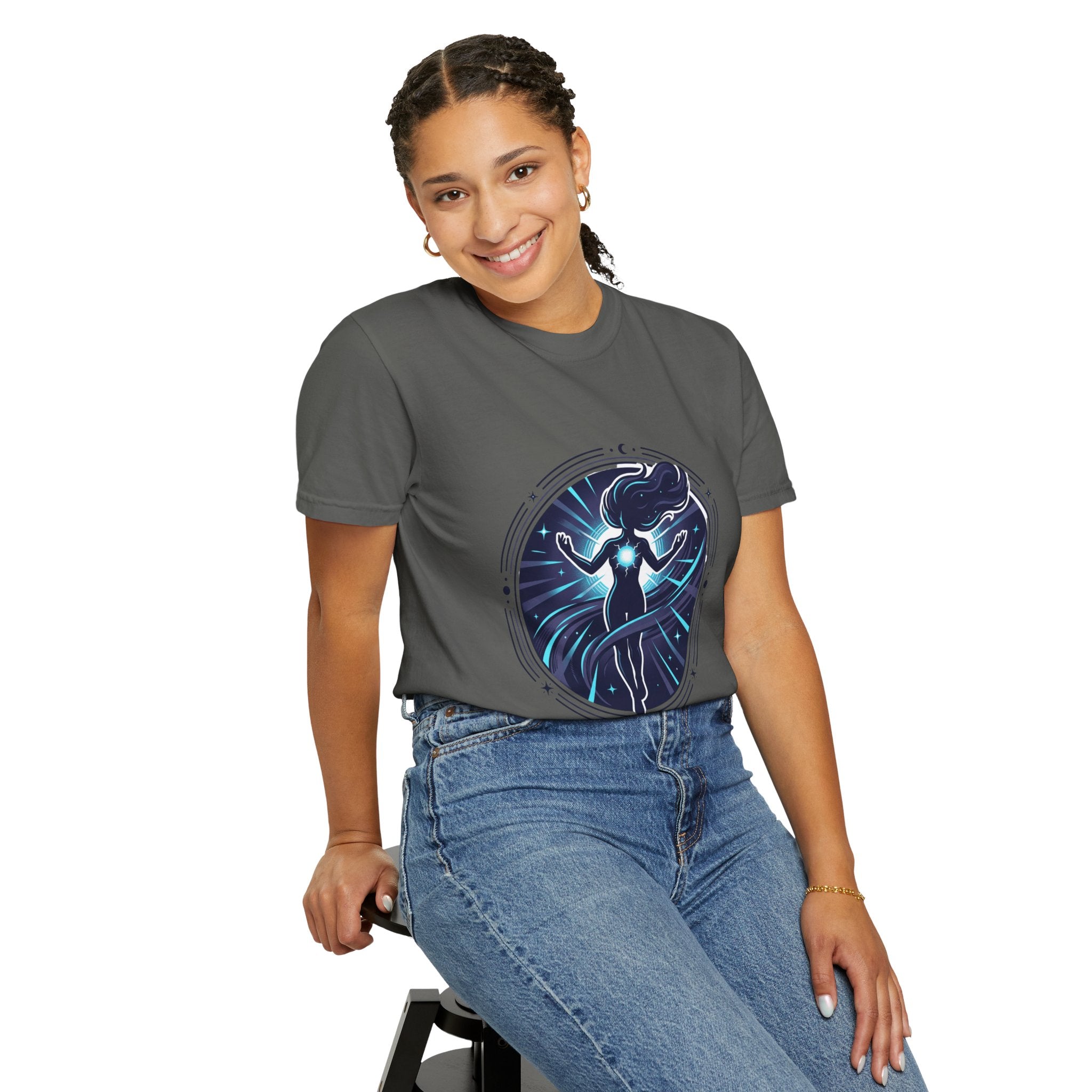 Power Runs Black PRB Ascension T-Shirt — Spiritual Energy Graphic Tee by Power Runs Black