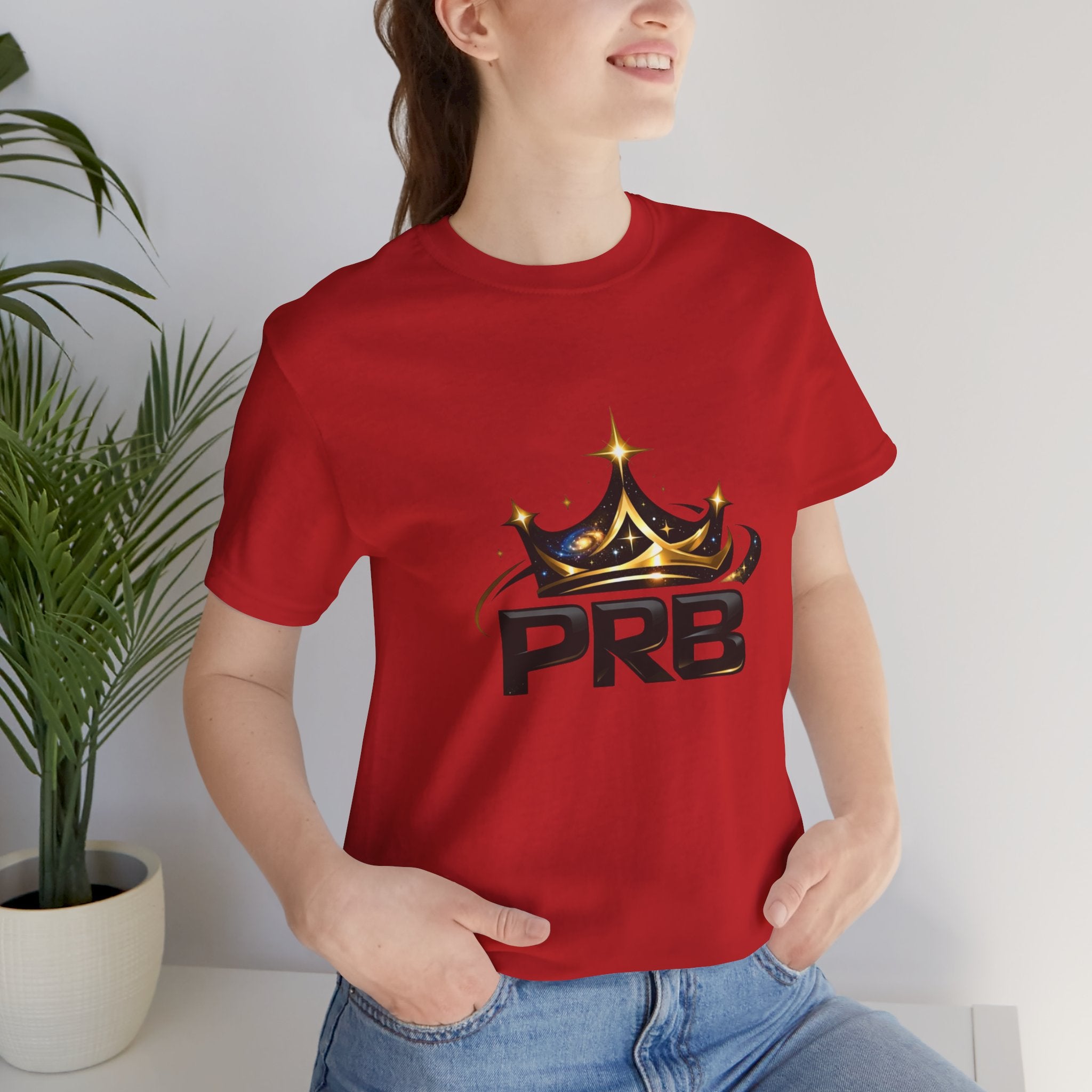 PRB Crown Tee — Graphic Logo T-Shirt by Power Runs Black