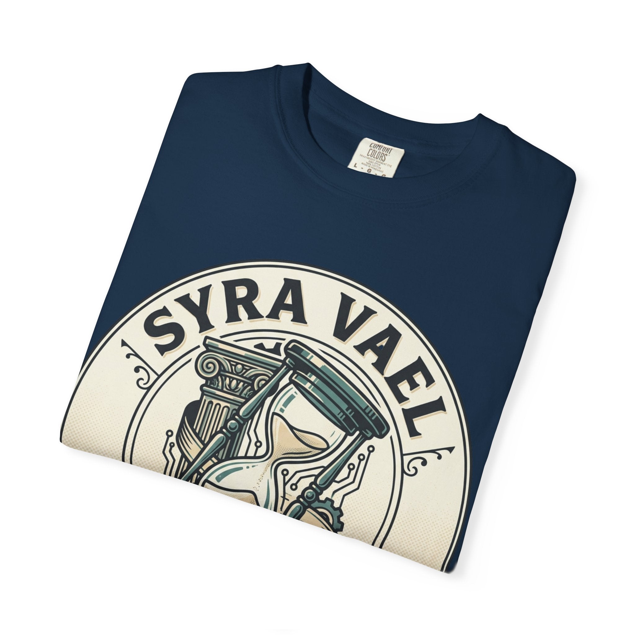 Power Runs Black PRB Syra Vael Hourglass Emblem T-Shirt by Power Runs Black