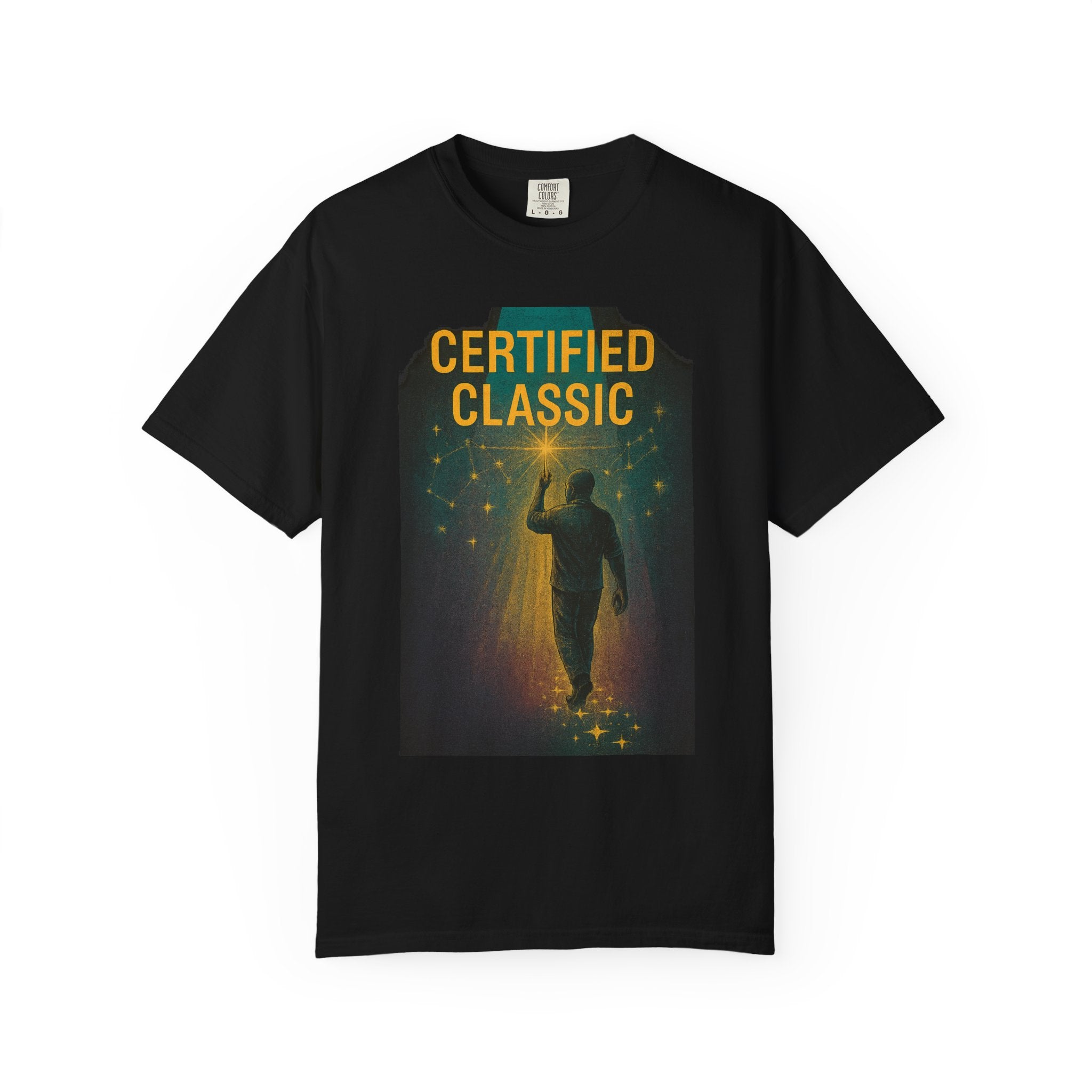 PRB Certified Classic T-Shirt – Vintage Silhouette Graphic Tee by Power Runs Black