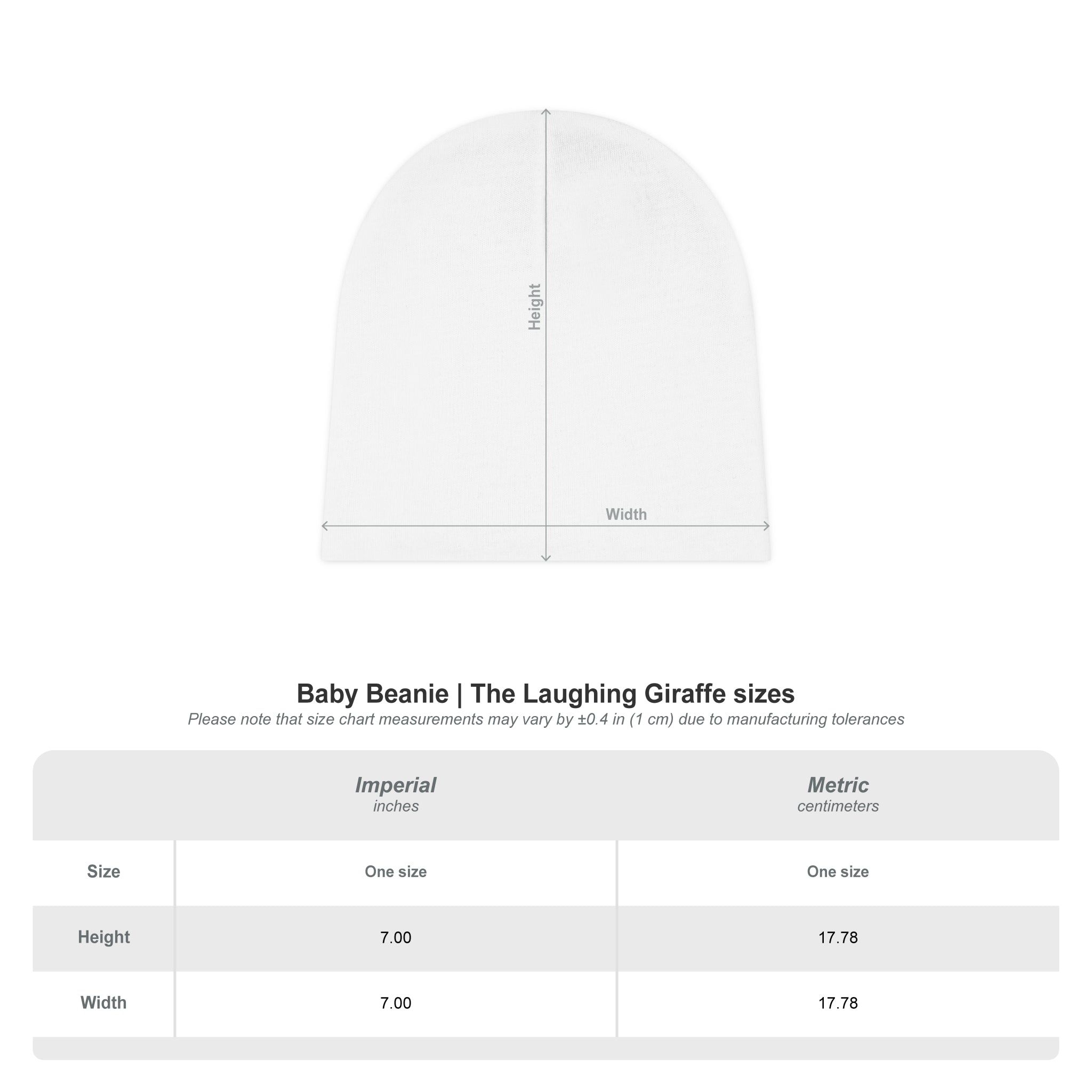 PRB Baby Beanie - Urban Shepherd Graphic Infant Hat by Power Runs Black